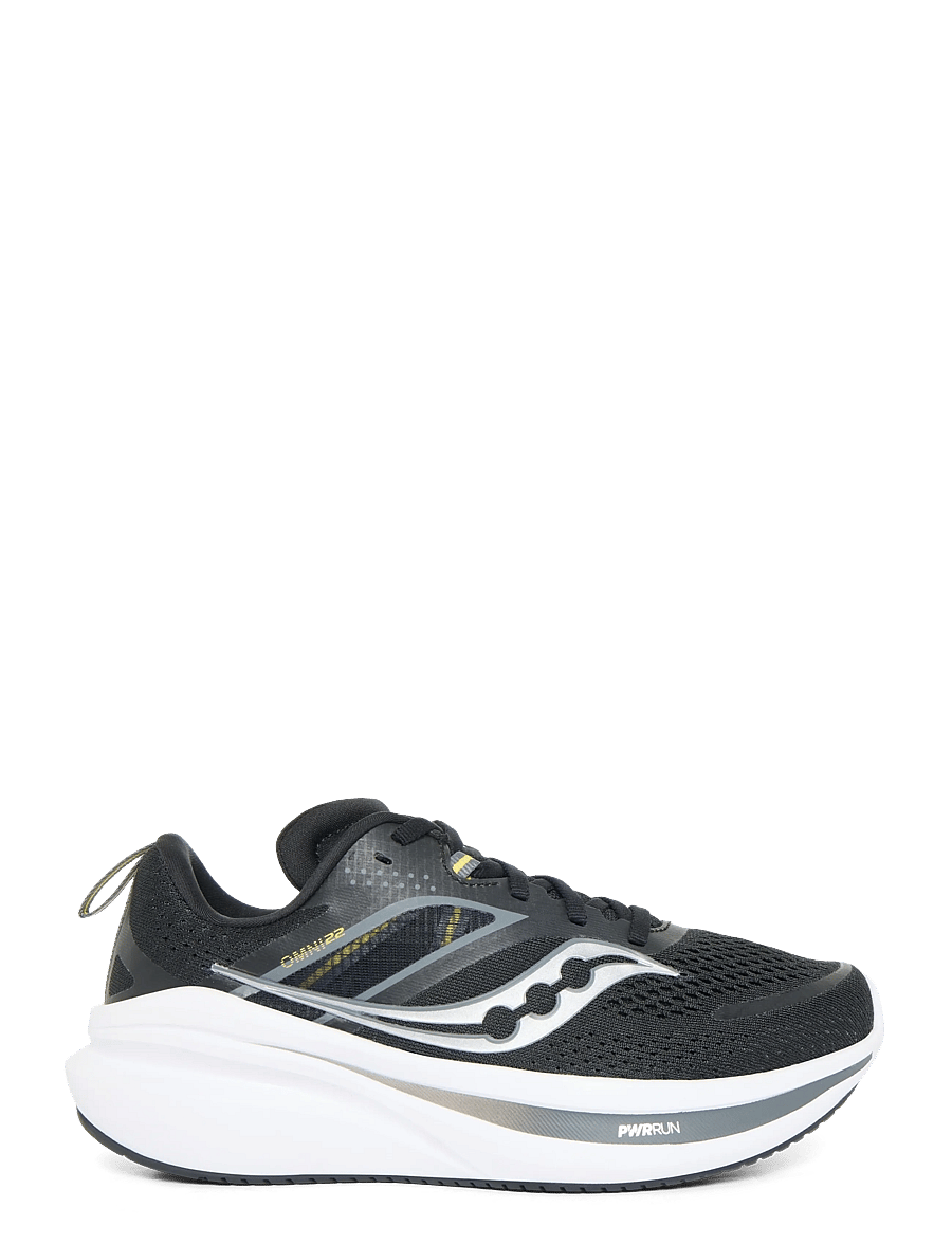 Saucony - OMNI 22 WIDE - black/white - 2