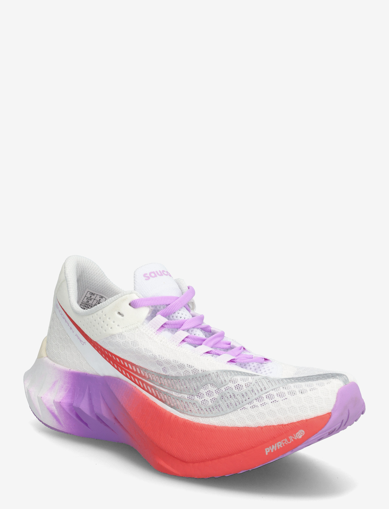 Saucony - ENDORPHIN PRO 4 - løbesko - white/crocus - 0