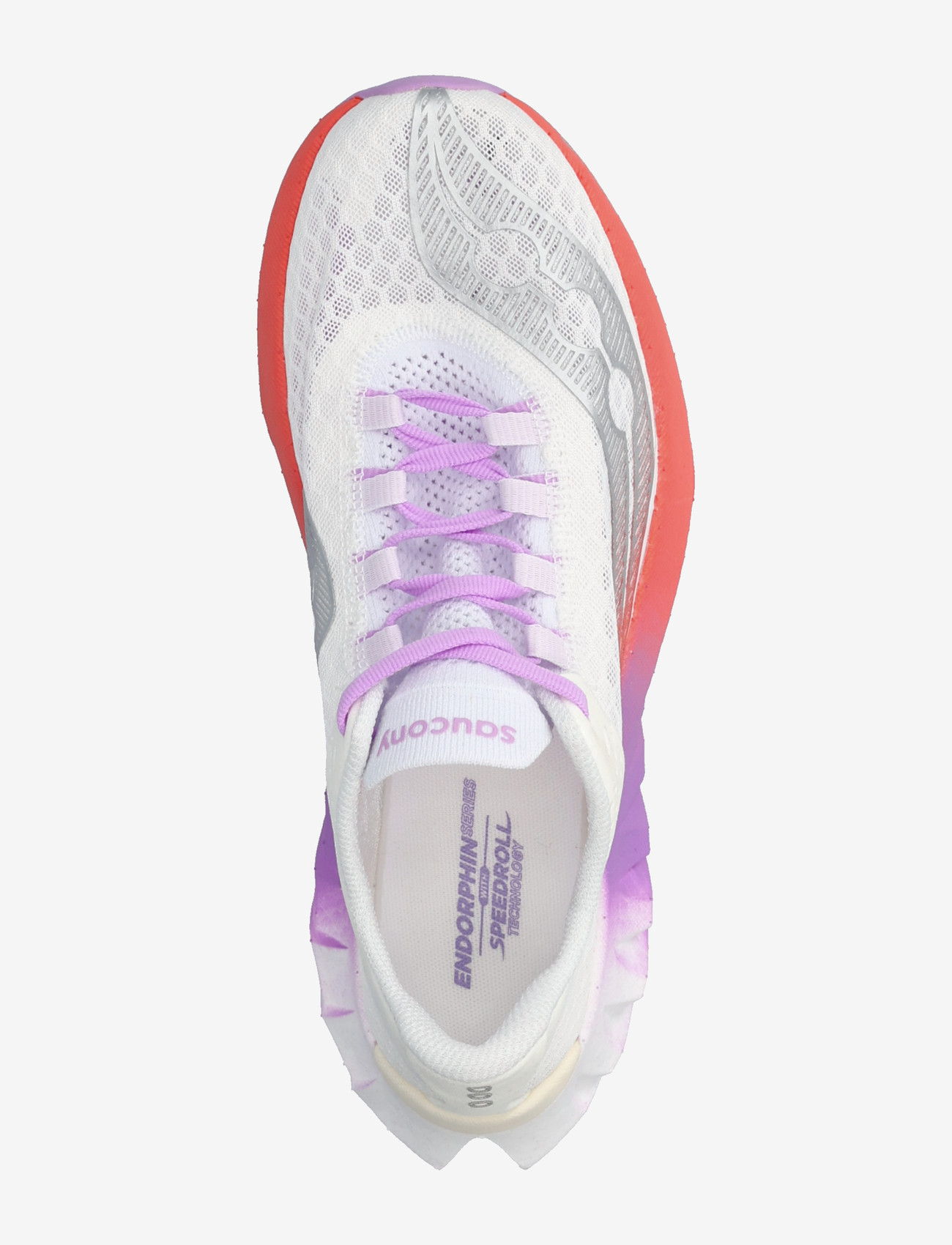 Saucony - ENDORPHIN PRO 4 - løbesko - white/crocus - 3