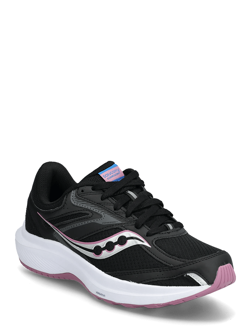 Saucony - COHESION 17 WIDE - løbesko - black/orchid - 0