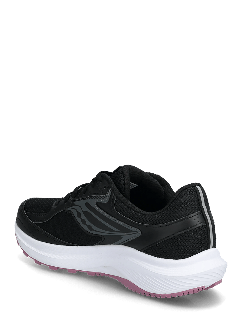 Saucony - COHESION 17 WIDE - løbesko - black/orchid - 2
