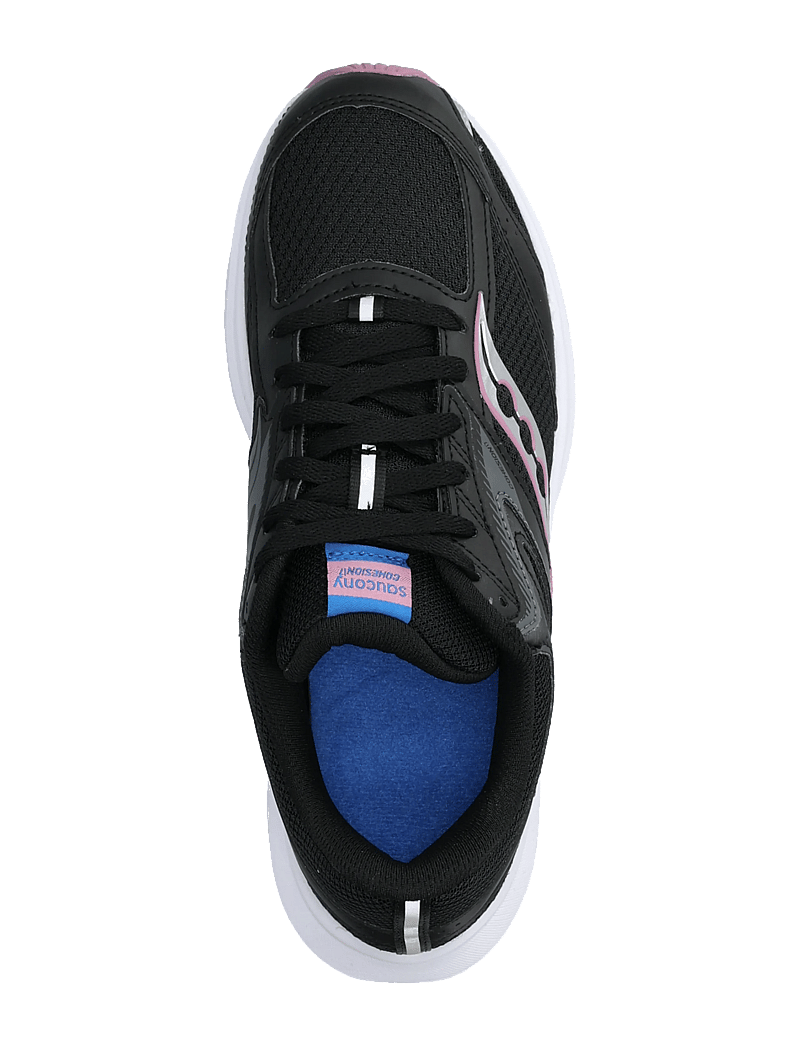Saucony - COHESION 17 WIDE - løbesko - black/orchid - 3