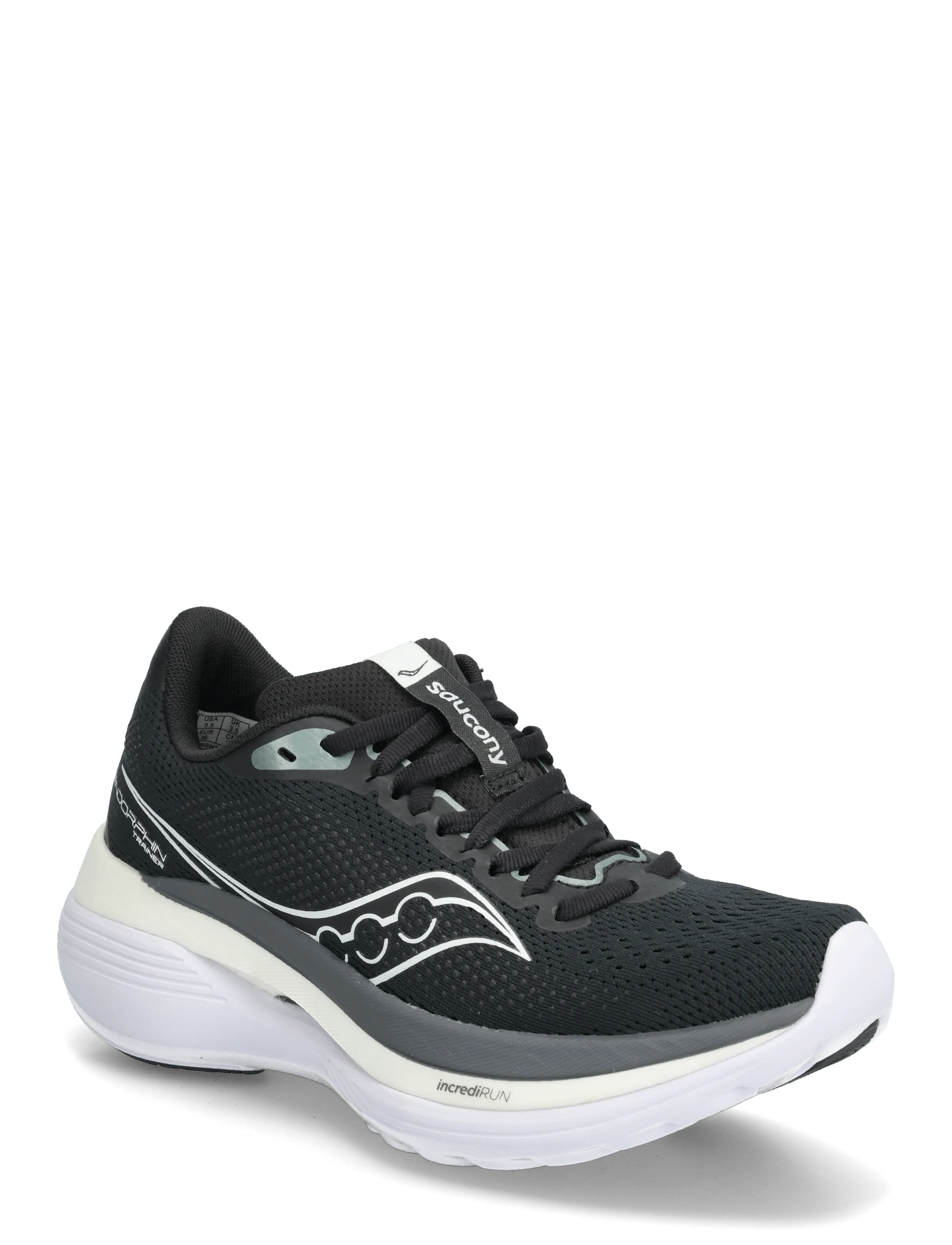 Saucony ENDORPHIN TRAINER - Visa allt - BLACK/WHITE / black