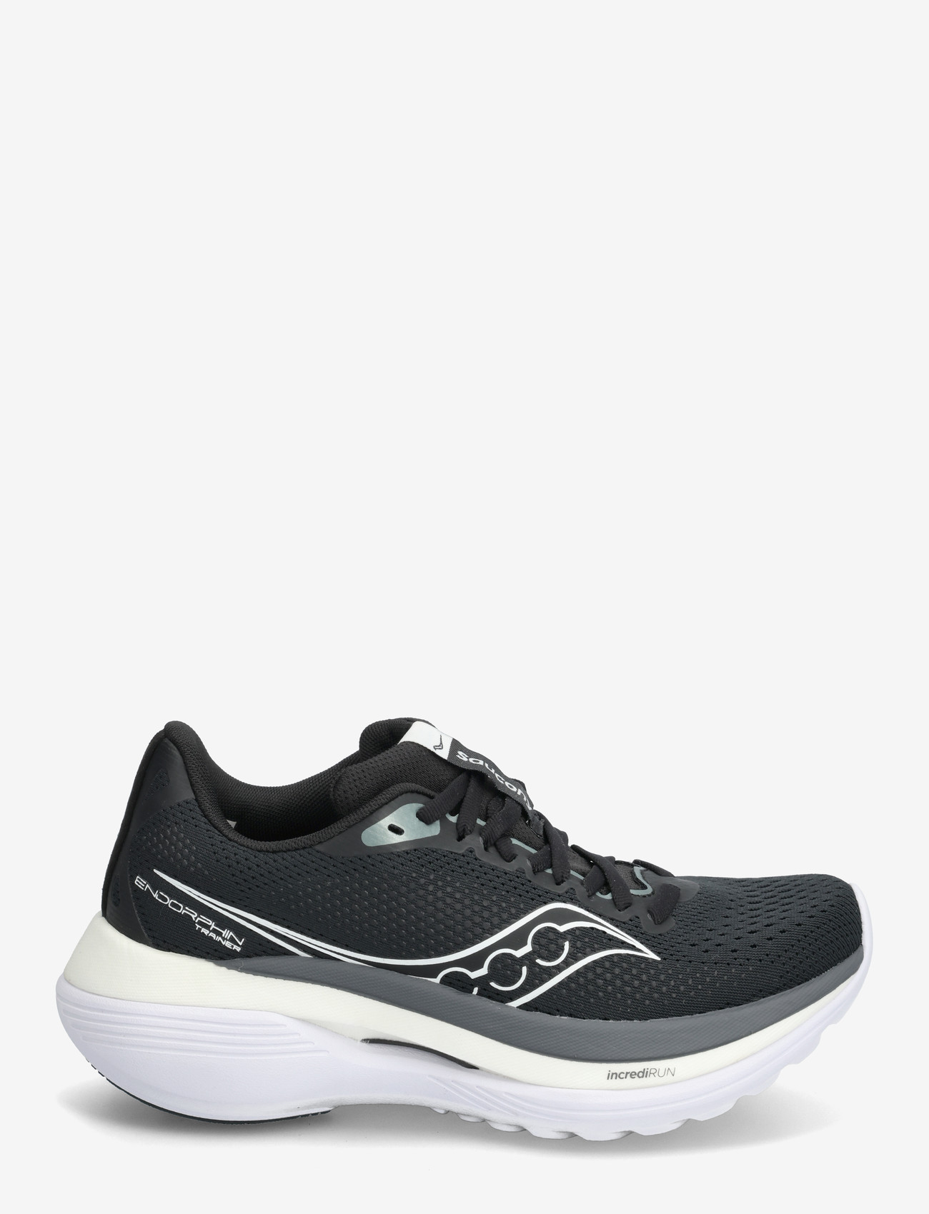 Saucony - ENDORPHIN TRAINER - løbesko - black/white - 1