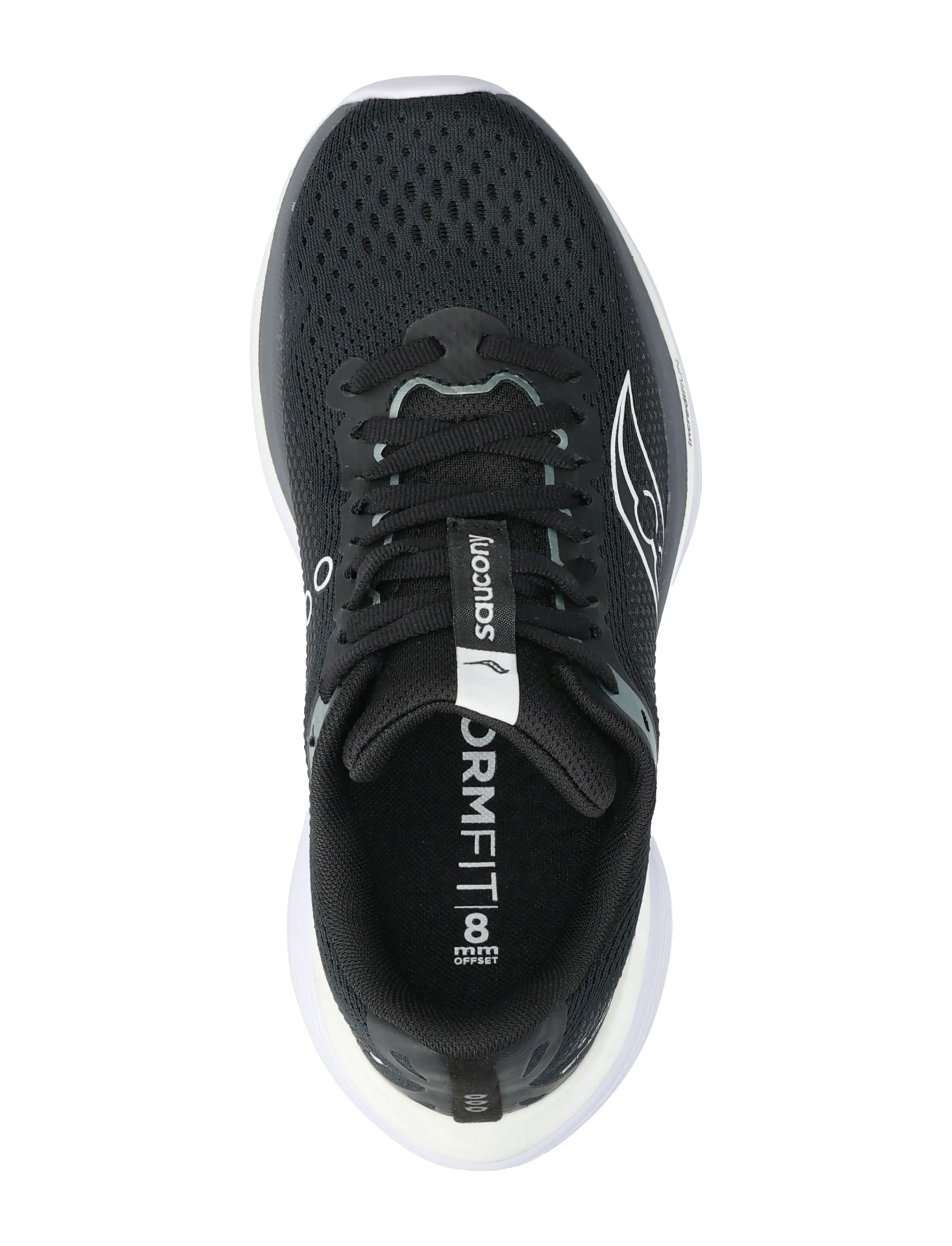 Saucony - ENDORPHIN TRAINER - hlaupaskór - black/white - 3