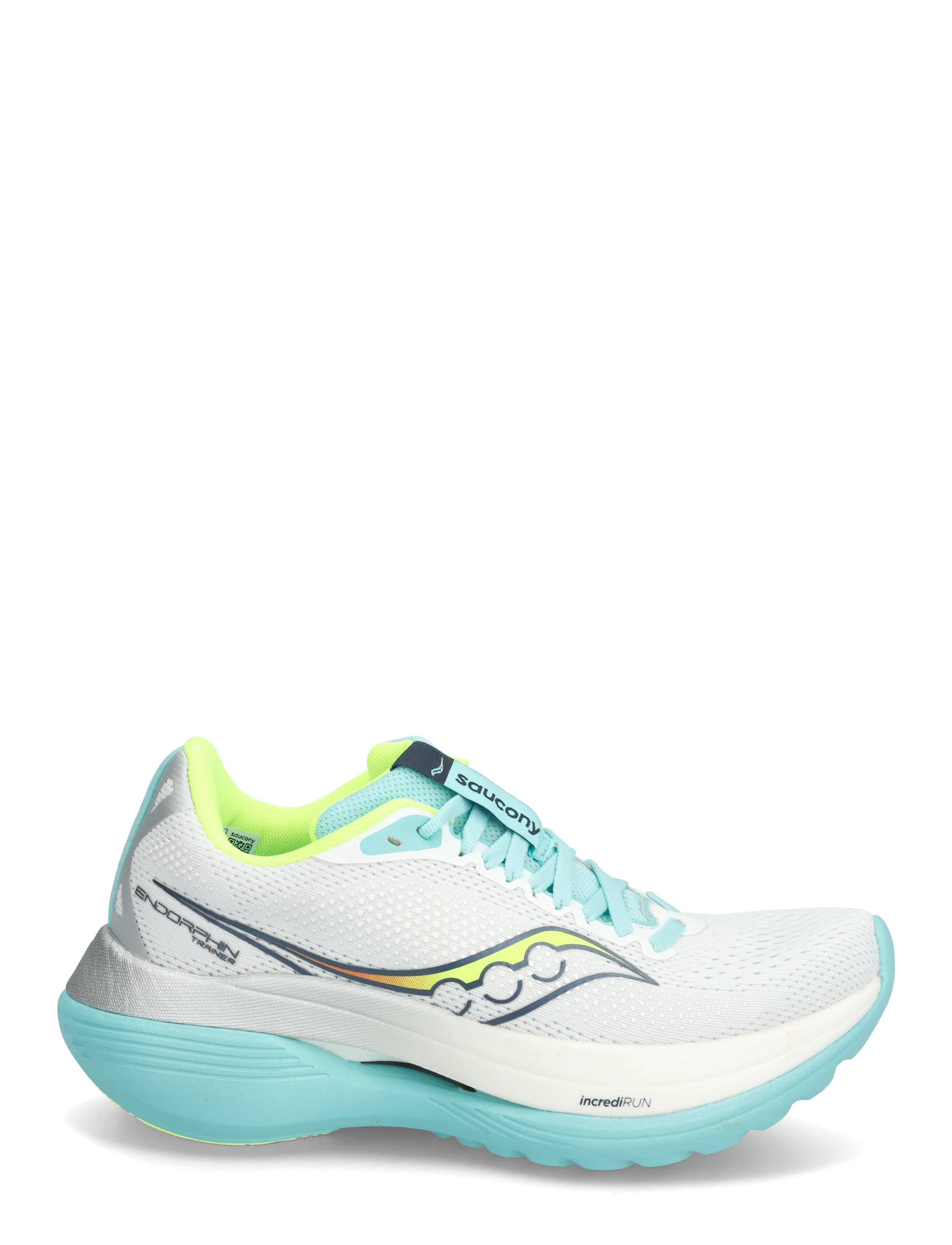 Saucony - ENDORPHIN TRAINER - løbesko - white/aqua - 1