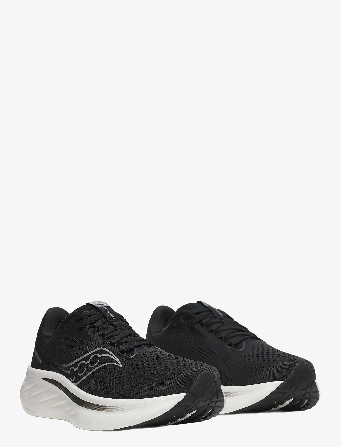 Saucony - RIDE 18 - löparskor - black/white - 1