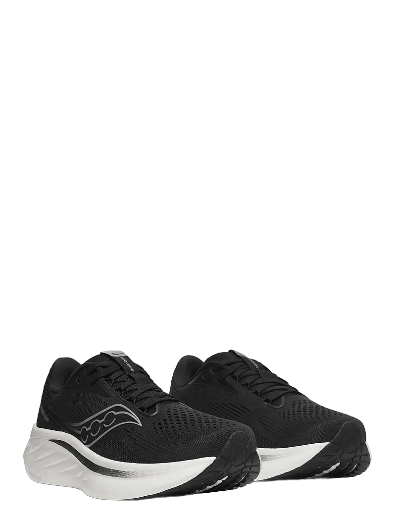 Saucony - RIDE 18 - löparskor - black/white - 1