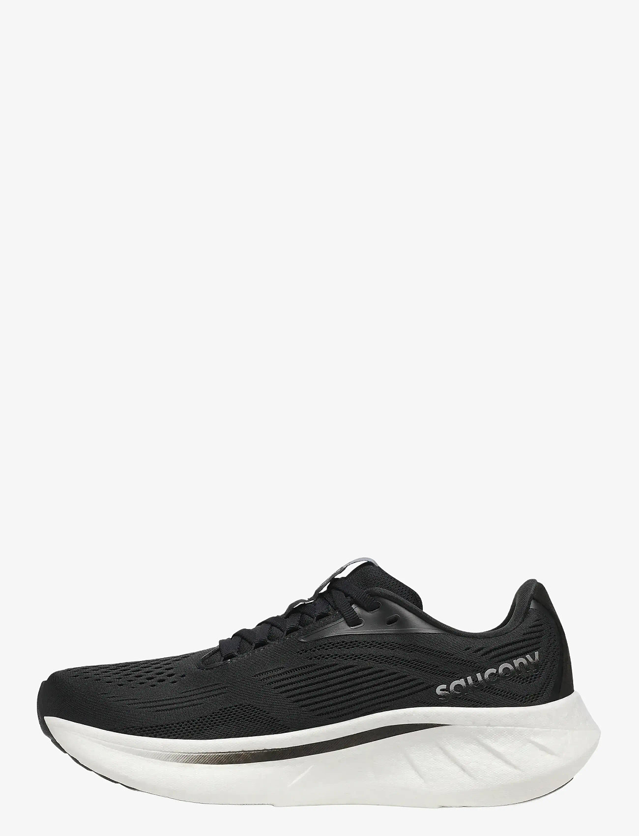 Saucony - RIDE 18 - löparskor - black/white - 2