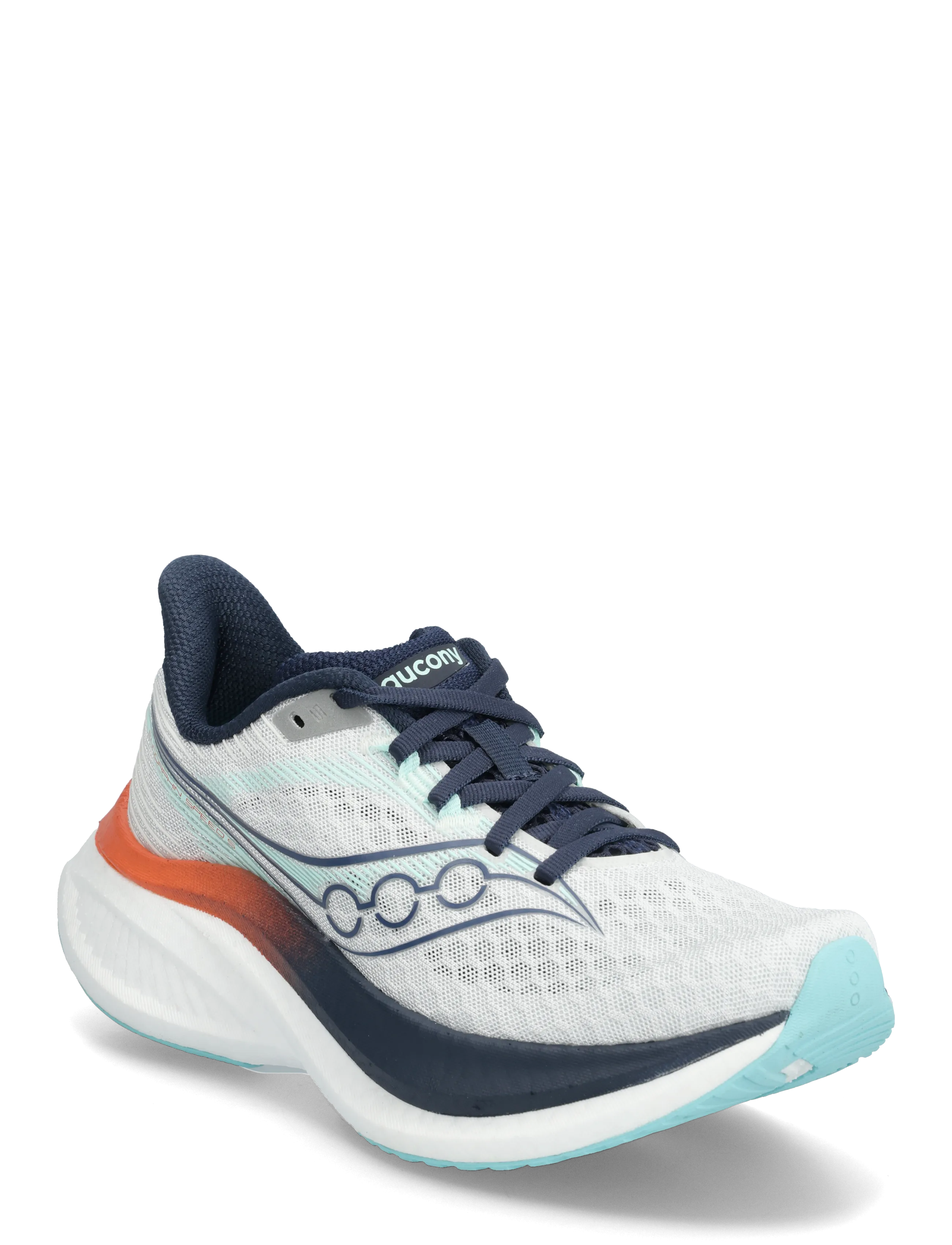 Saucony ENDORPHIN SPEED 5 - Sko - WHITE/NAVY / white