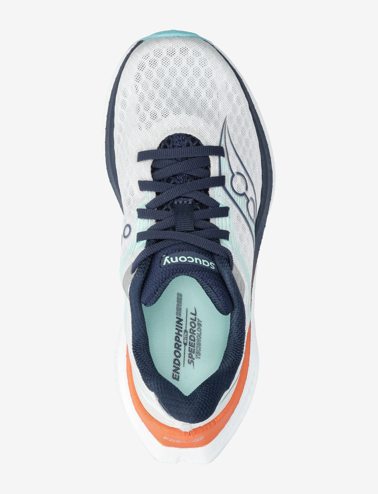 Saucony - ENDORPHIN SPEED 5 - löparskor - white/navy - 3