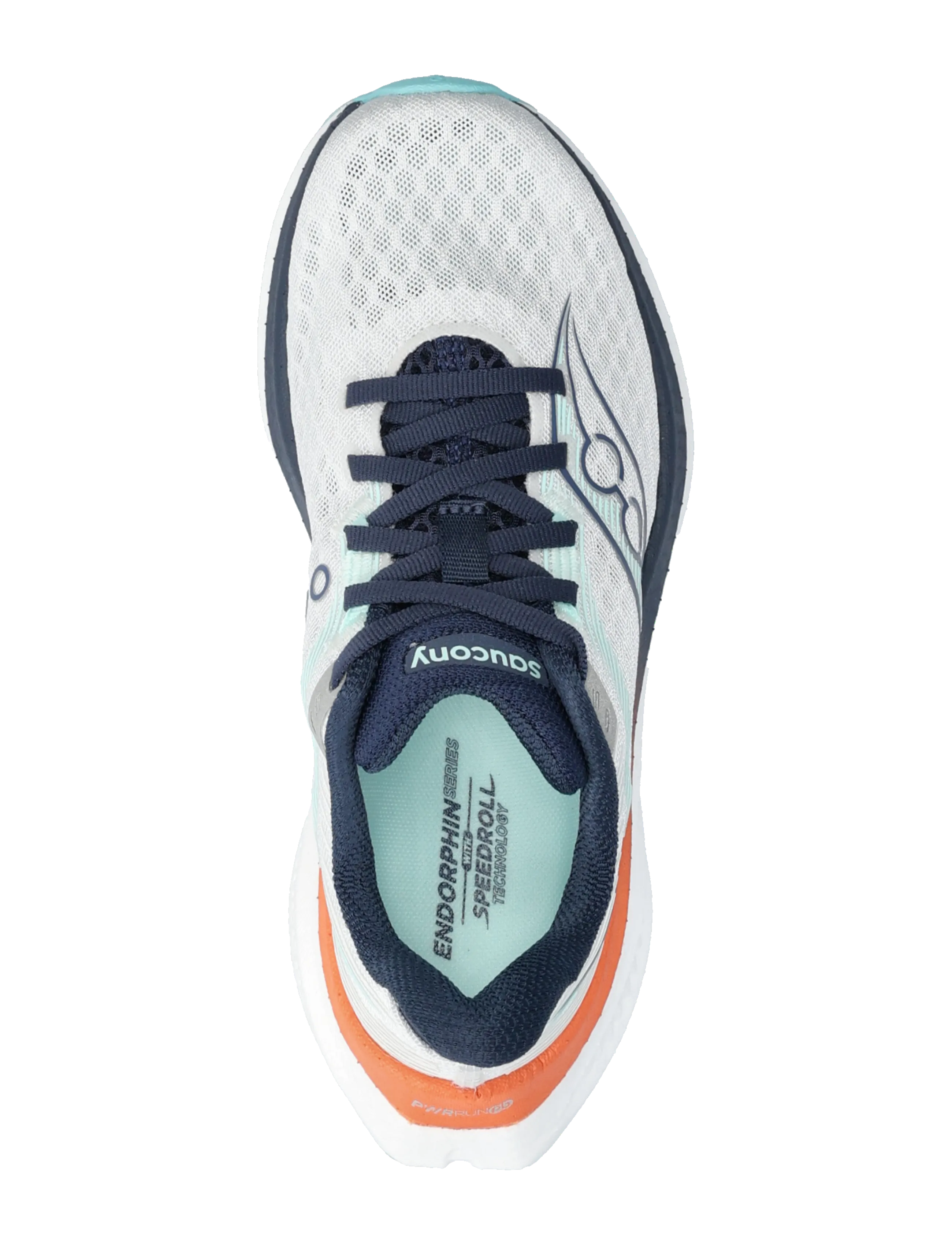 Saucony - ENDORPHIN SPEED 5 - running shoes - white/navy - 3