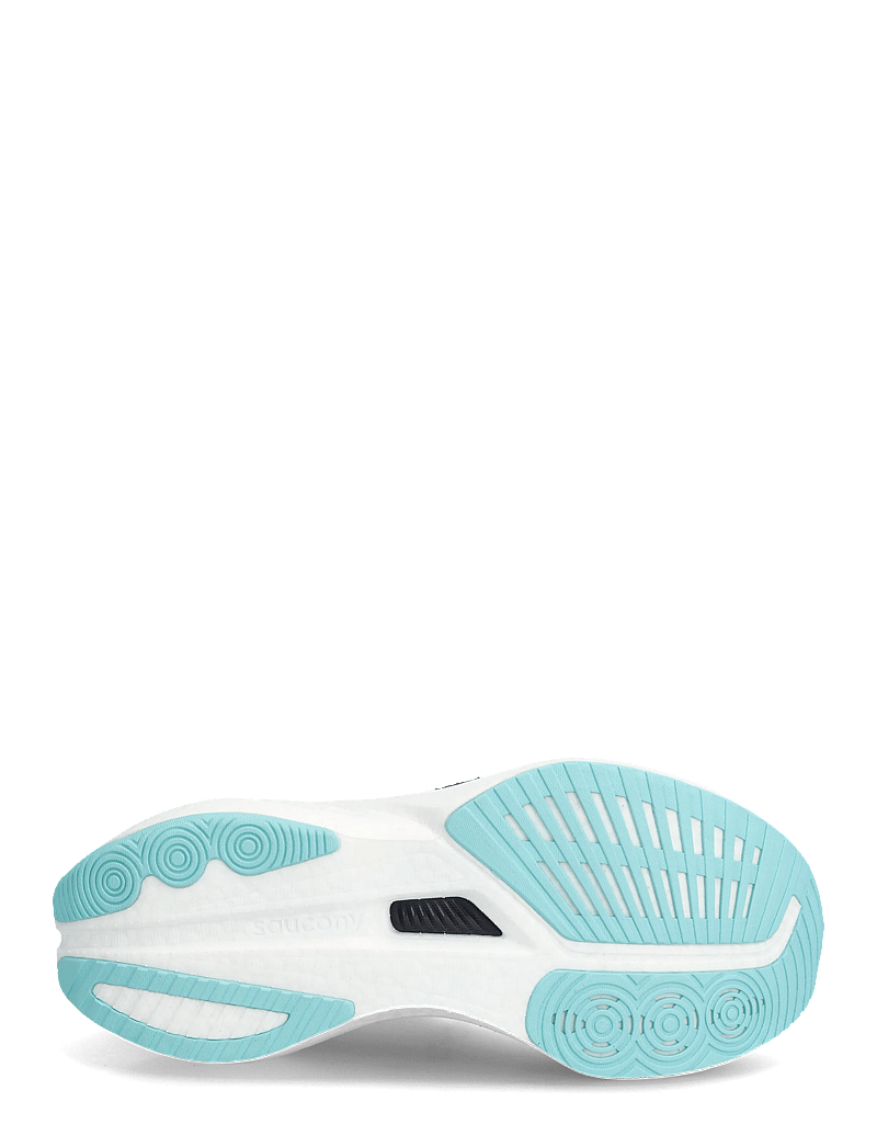 Saucony - ENDORPHIN SPEED 5 - löparskor - white/navy - 4