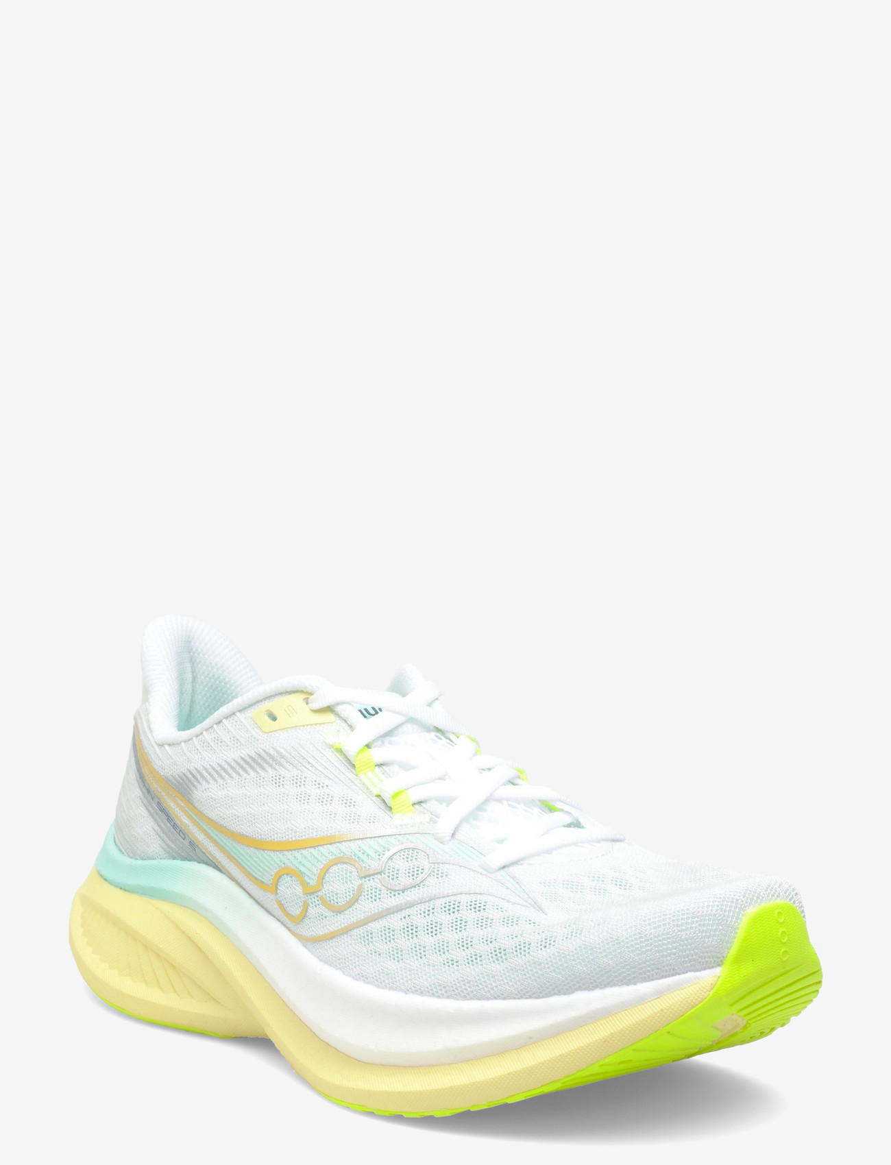 Saucony - ENDORPHIN SPEED 5 - bėgimo bateliai - white/tender - 0