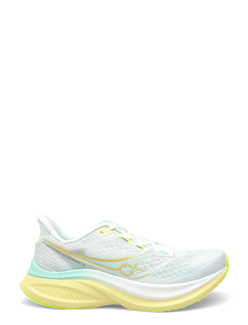 Saucony - ENDORPHIN SPEED 5 - bėgimo bateliai - white/tender - 1