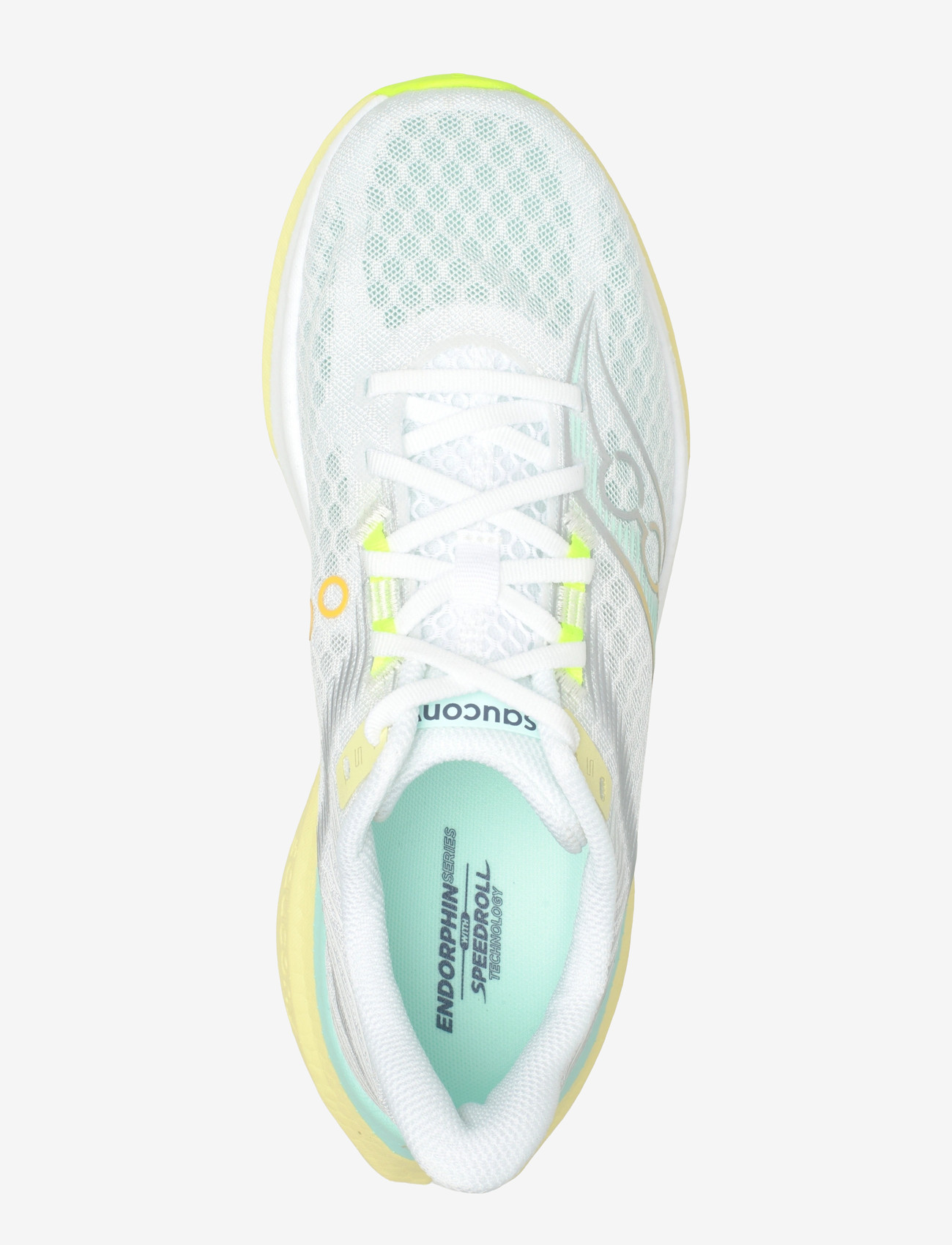 Saucony - ENDORPHIN SPEED 5 - bėgimo bateliai - white/tender - 3