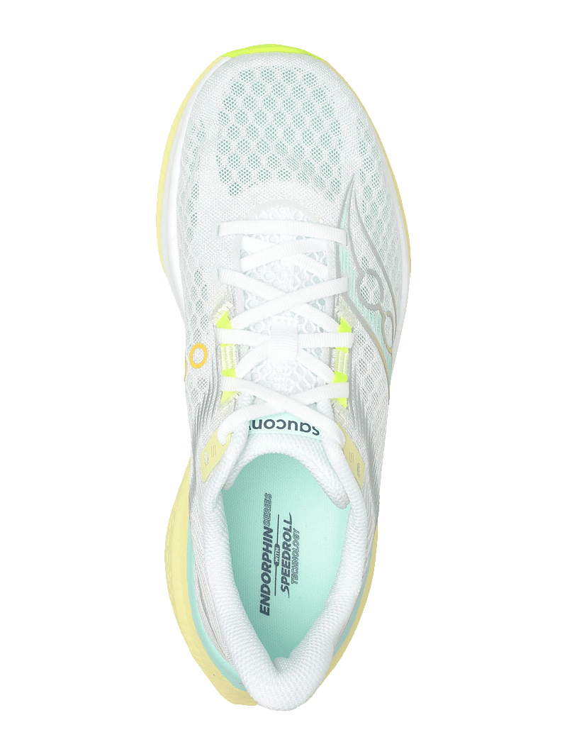 Saucony - ENDORPHIN SPEED 5 - bėgimo bateliai - white/tender - 3