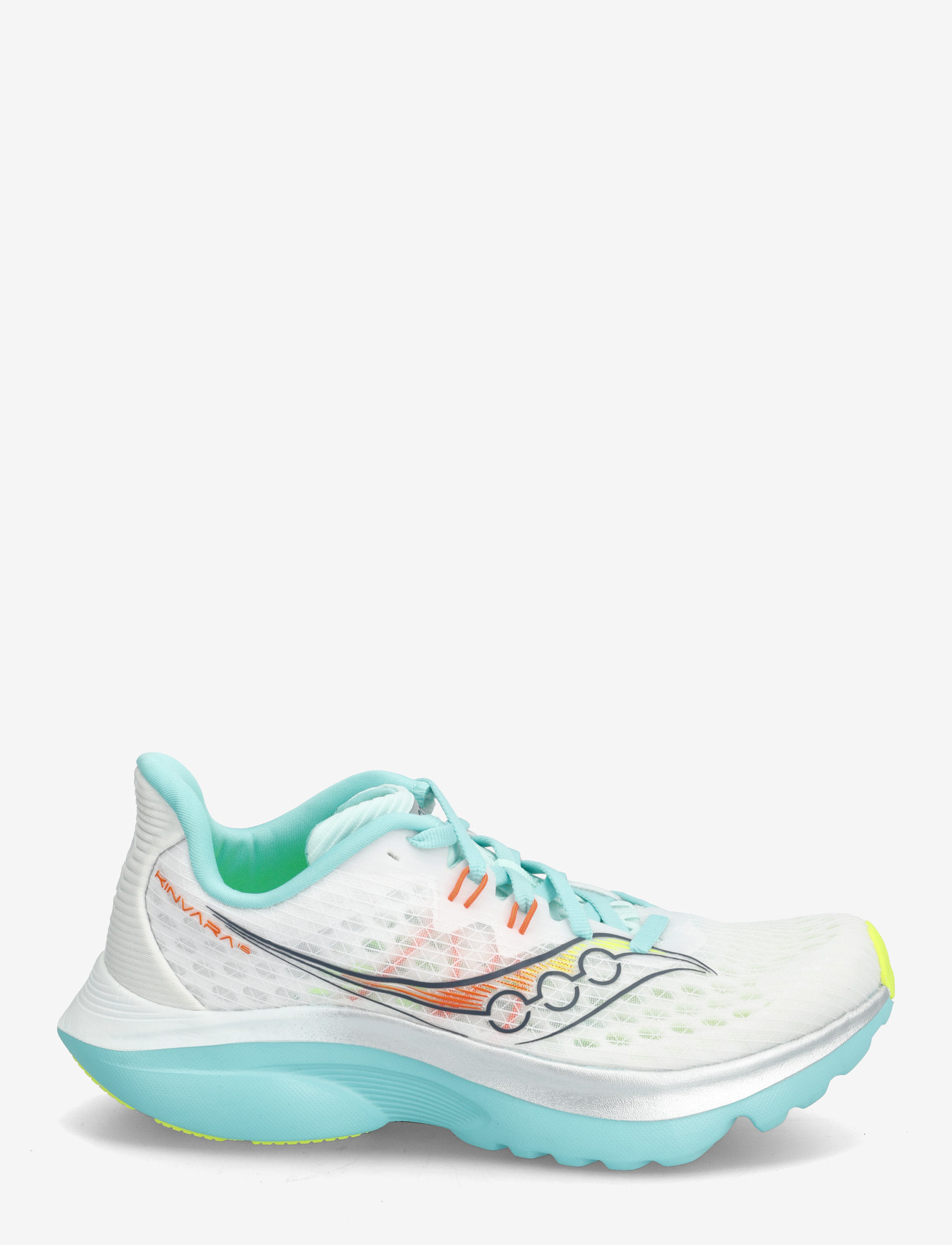 Saucony - KINVARA 16 - running shoes - white/aqua - 1