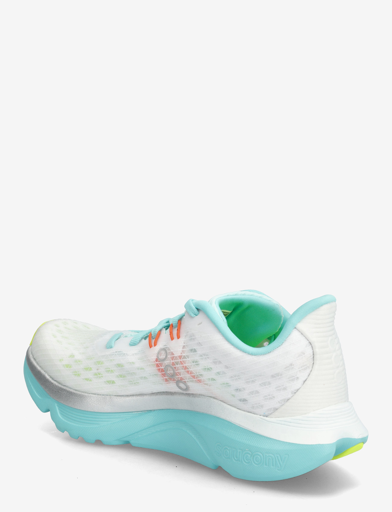 Saucony - KINVARA 16 - running shoes - white/aqua - 2