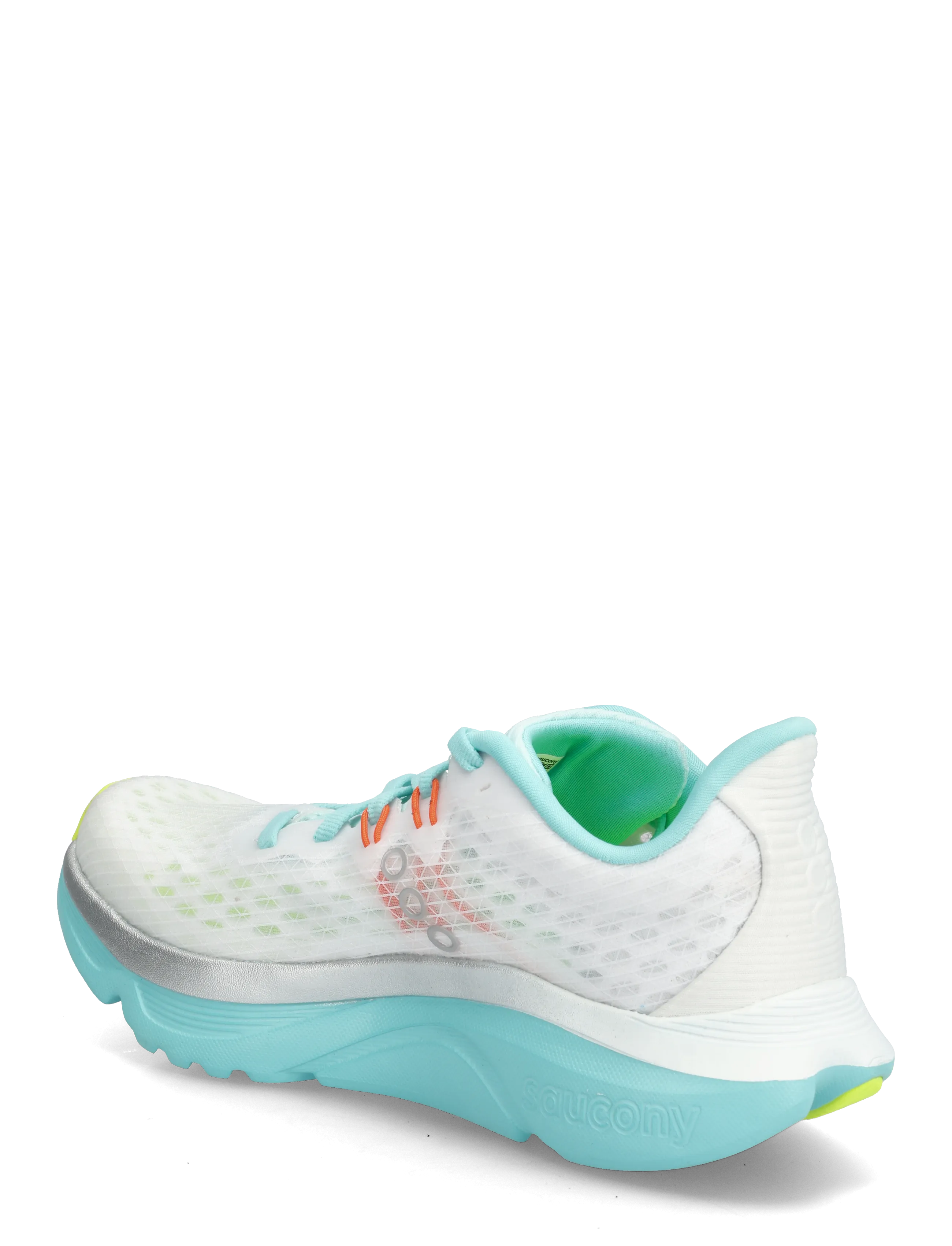 Saucony - KINVARA 16 - laufschuhe - white/aqua - 2
