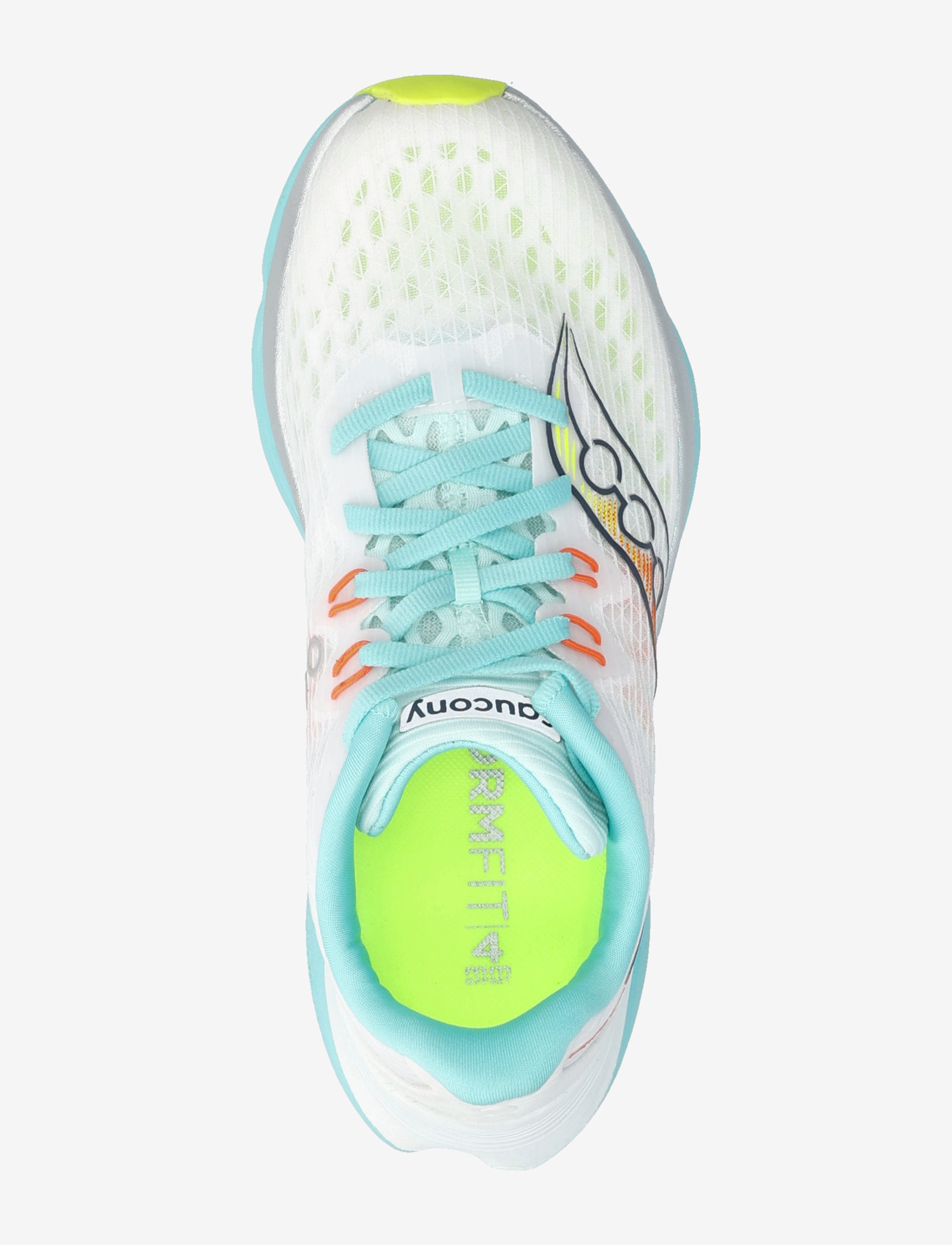 Saucony - KINVARA 16 - running shoes - white/aqua - 3