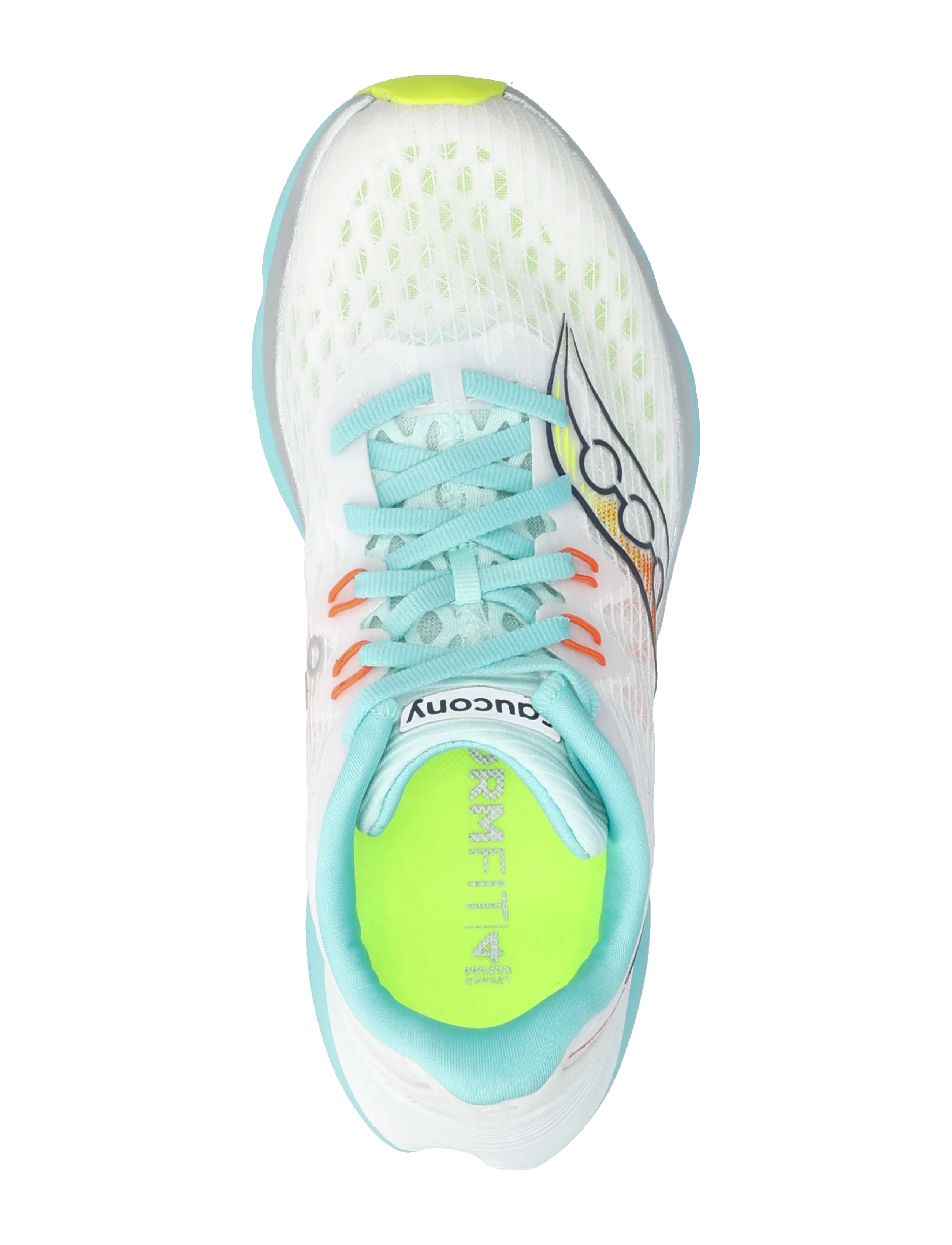 Saucony - KINVARA 16 - laufschuhe - white/aqua - 3