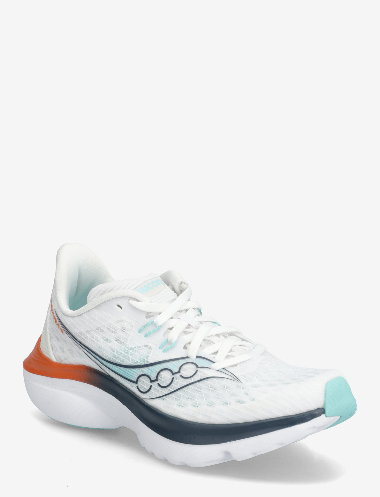 Saucony - KINVARA 16 - laufschuhe - white/navy - 0