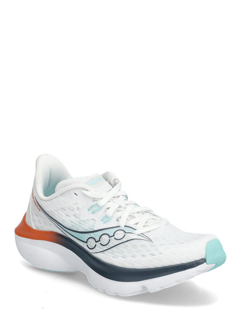 Saucony - KINVARA 16 - laufschuhe - white/navy - 0