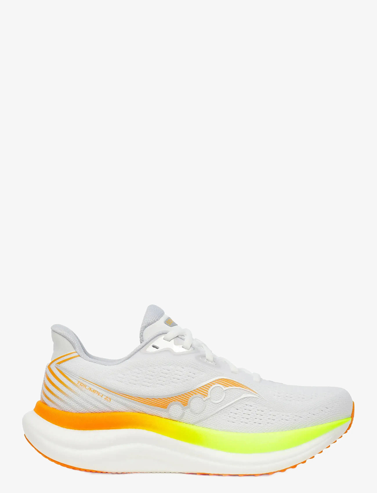 Saucony - Triumph 23 Women - løbesko - white/citron - 0