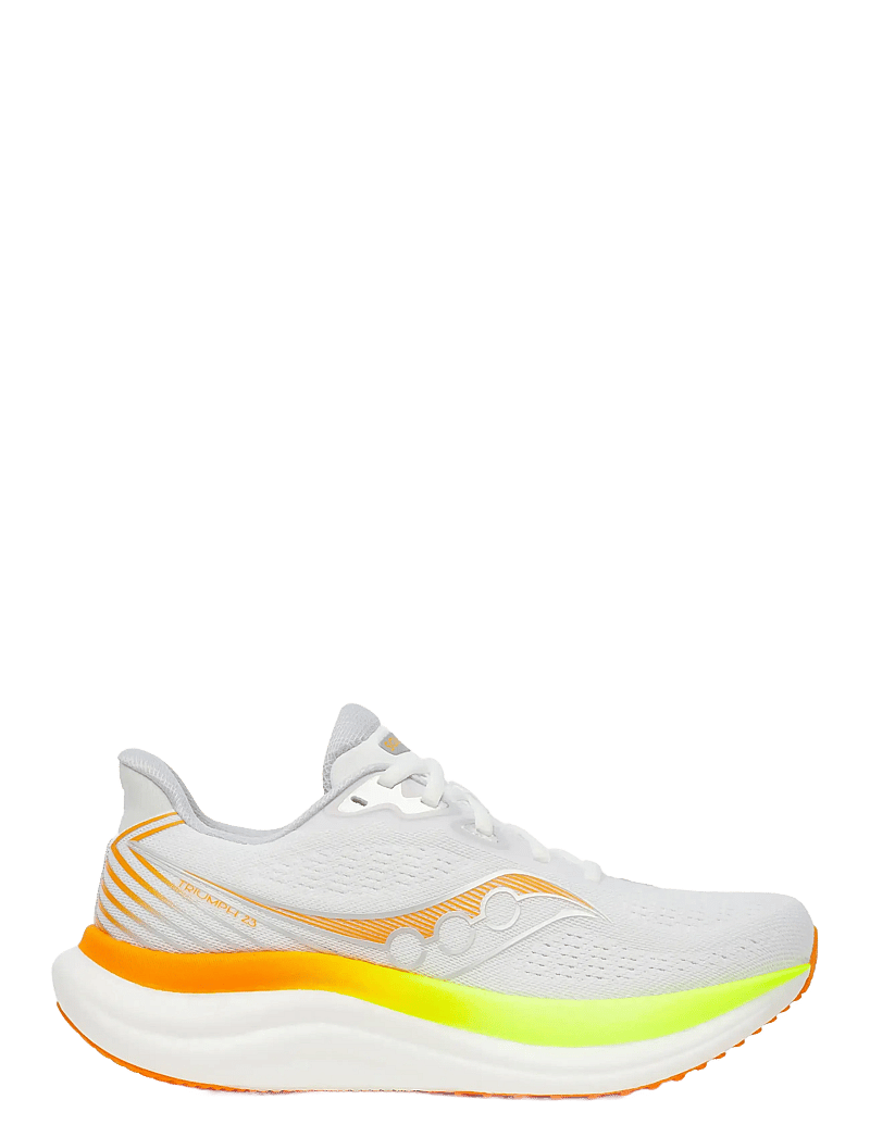 Saucony - TRIUMPH 23 - löparskor - white/citron - 0