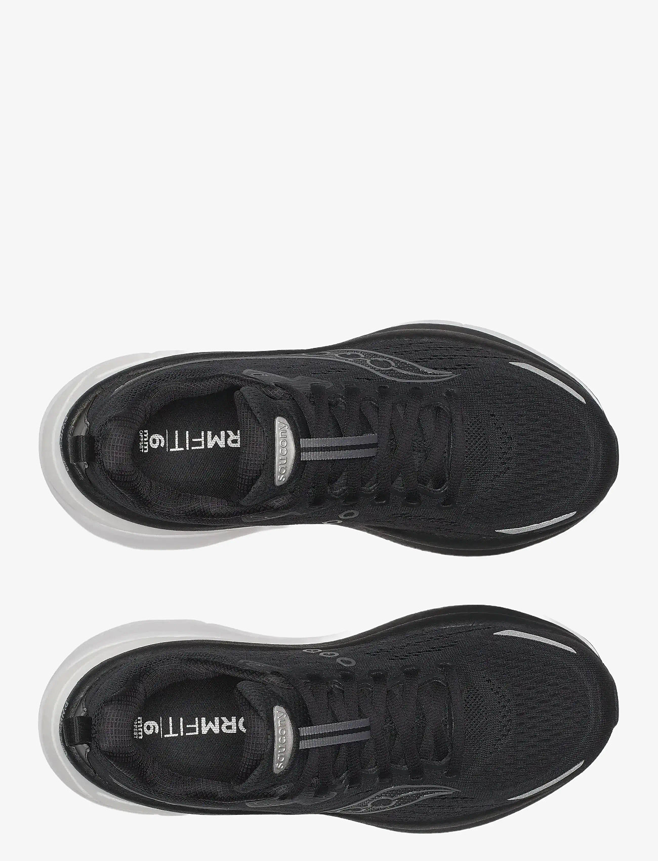 Saucony - HURRICANE 25 - löparskor - black/white - 4