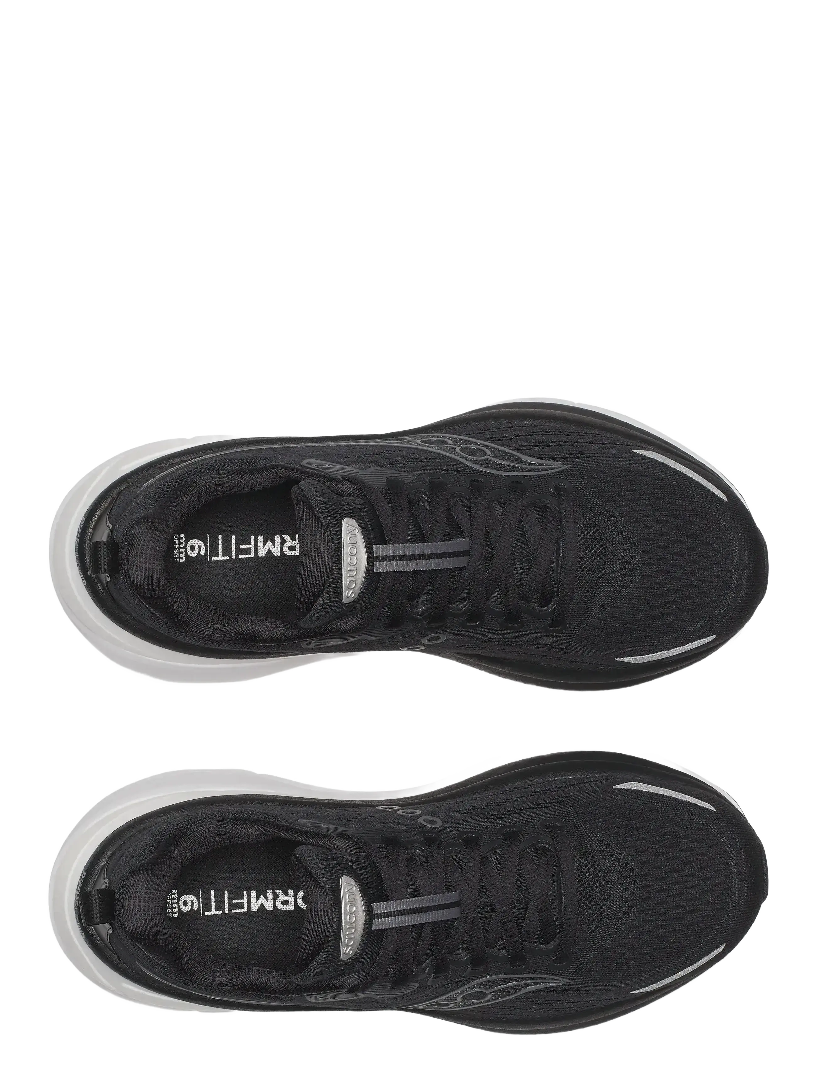 Saucony - Hurricane 25 Women - löparskor - black/white - 4