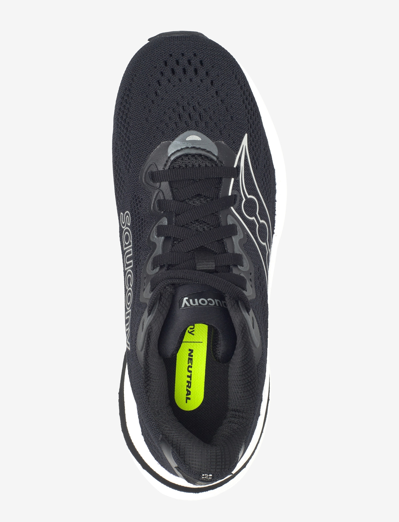 Saucony - RIDE 19 - running shoes - black/silver - 3