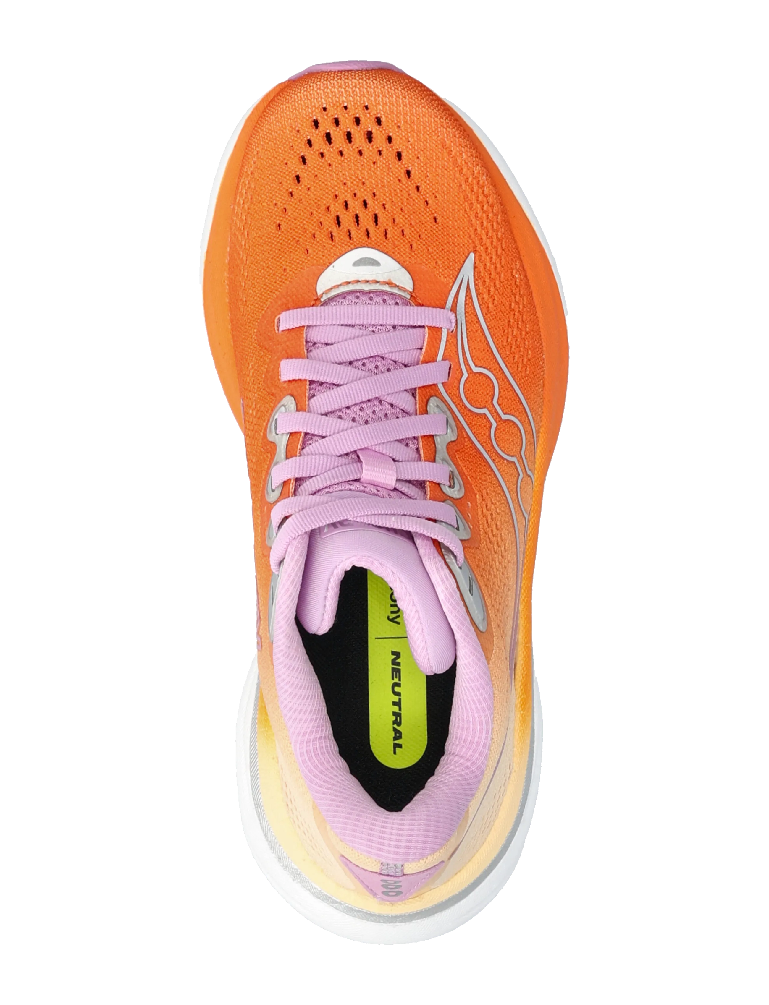 Saucony - RIDE 19 - löparskor - fire/orchid - 3