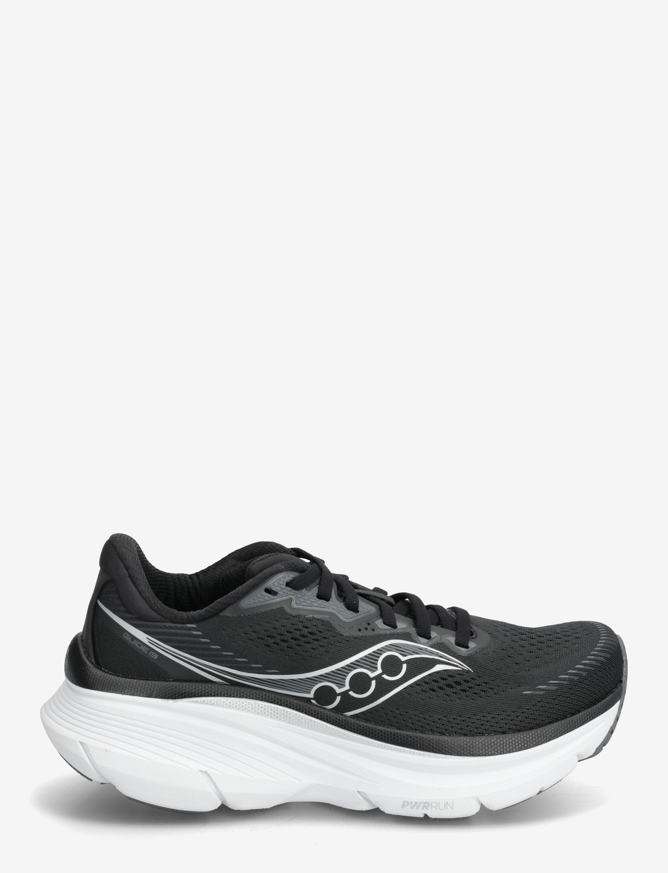 Saucony - GUIDE 19 - løpesko - black/silver - 1
