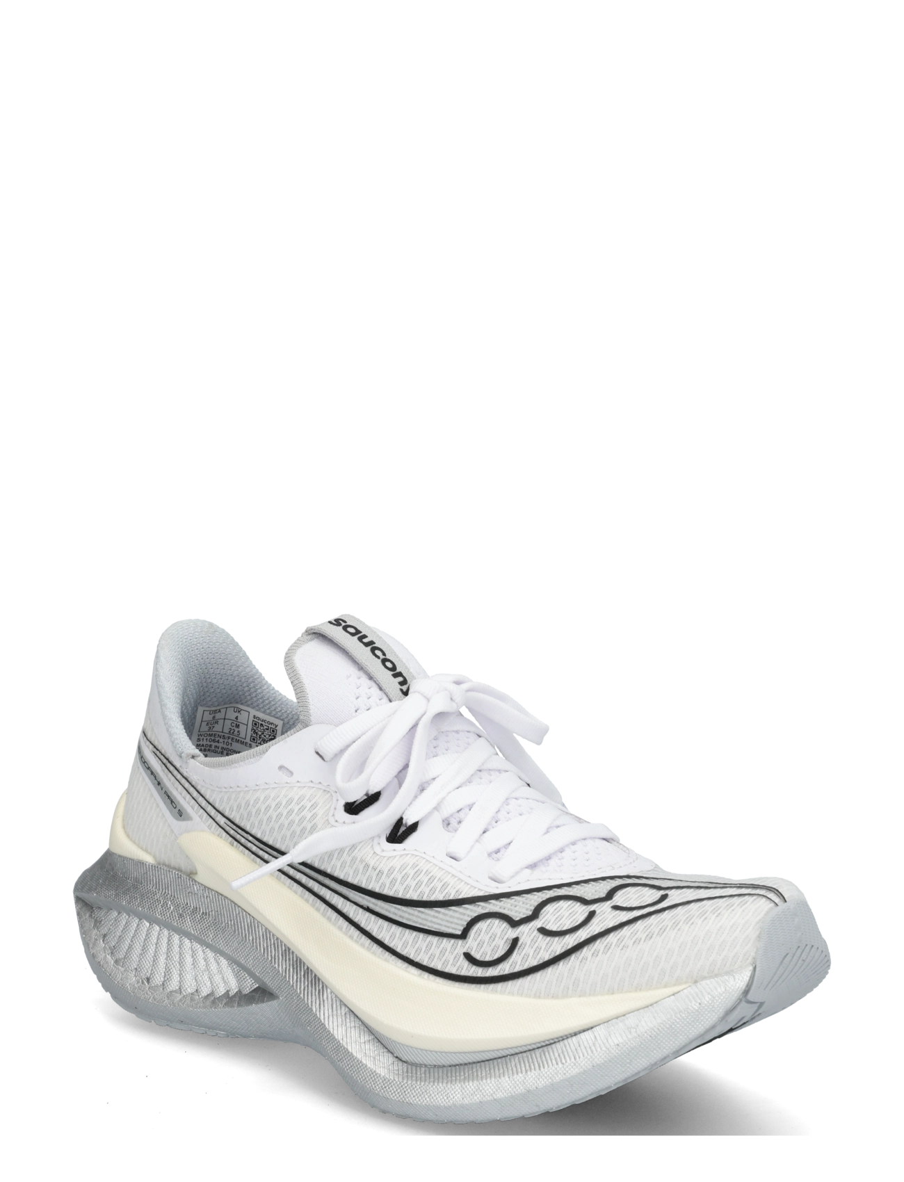 Saucony Endorphin Pro 5 Women - Running Shoes - WHITE/BLACK / white