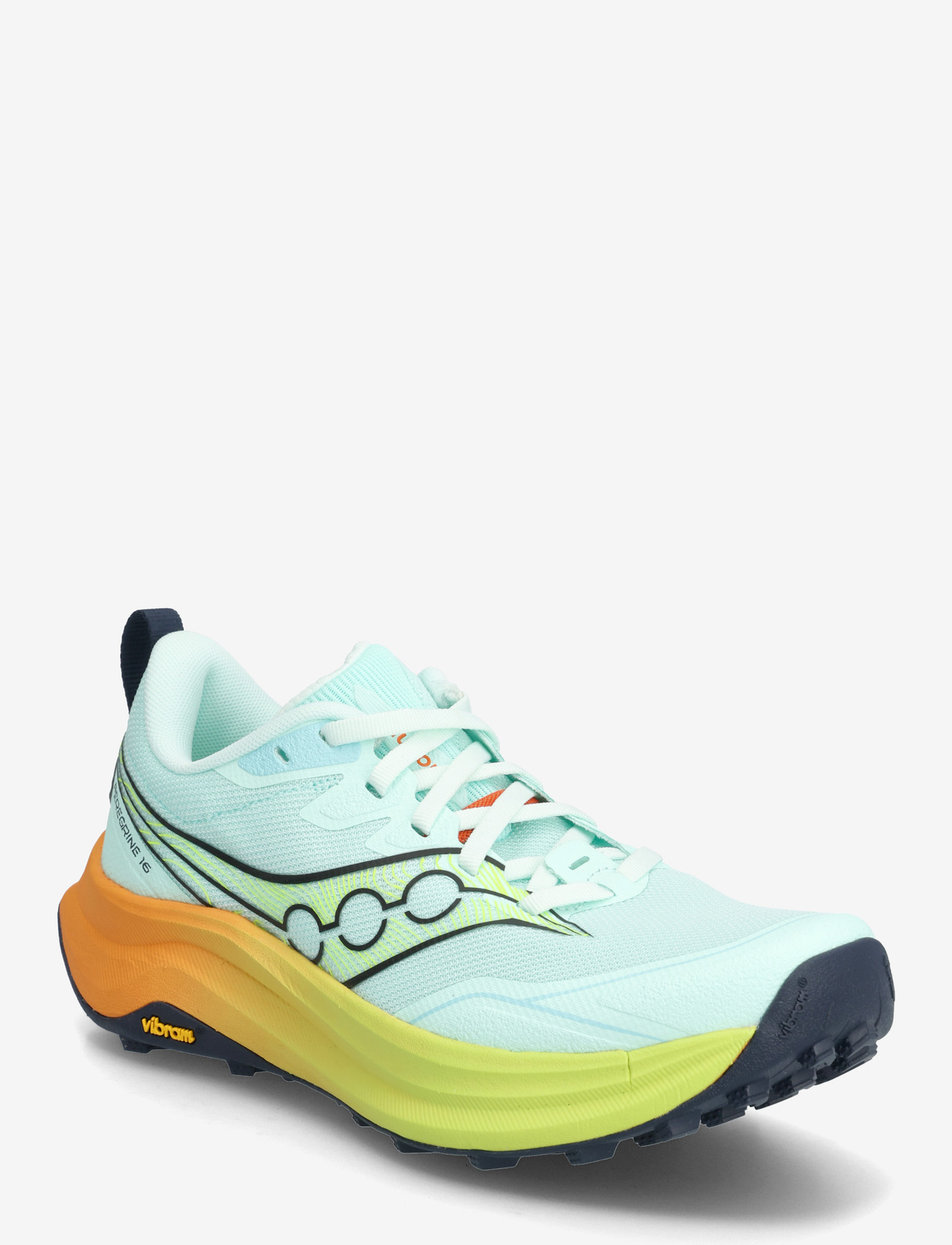 Saucony - PEREGRINE 16 - jooksujalatsid - aqua/citron - 0
