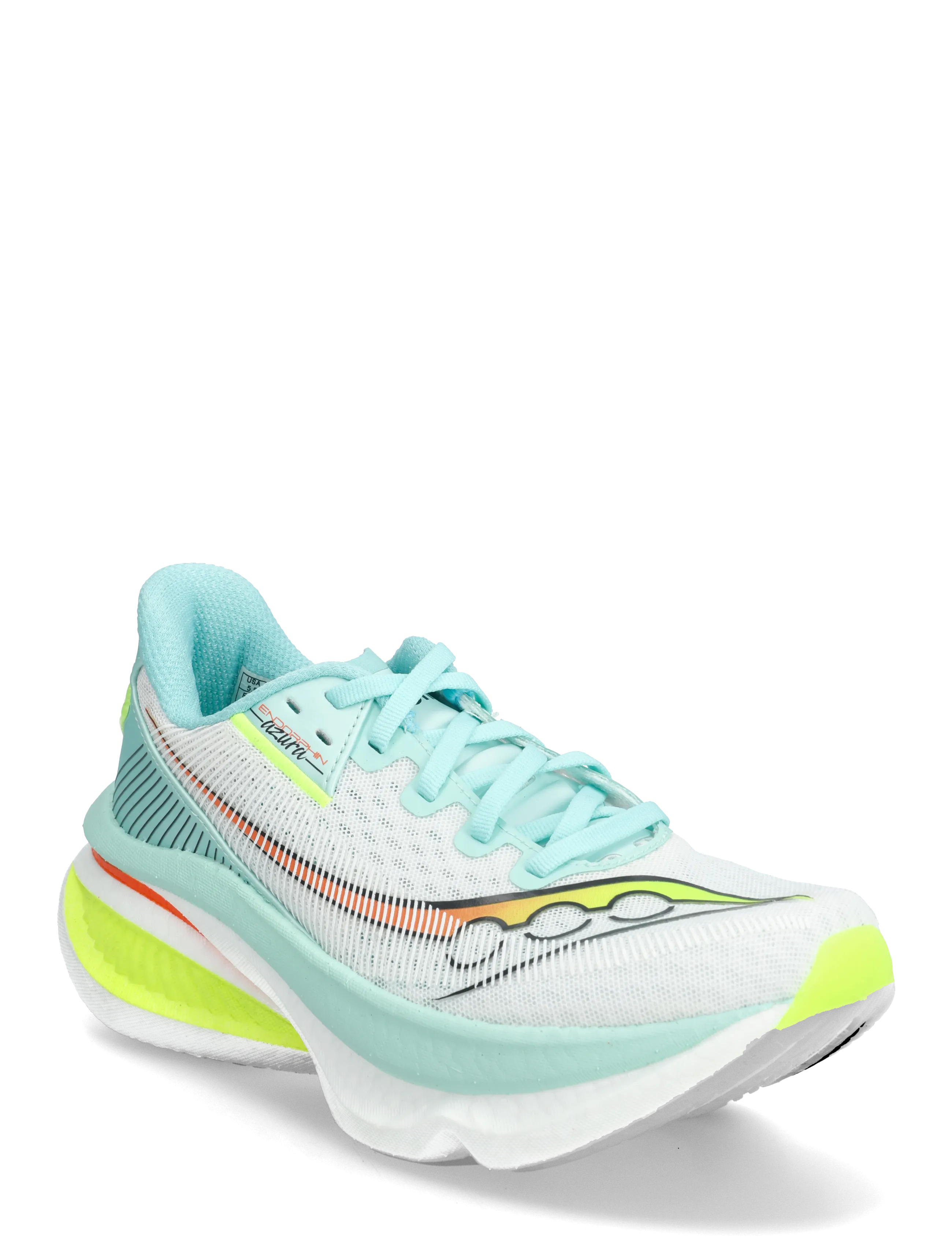 Saucony ENDORPHIN AZURA - Skor - WHITE/SPLASH / white