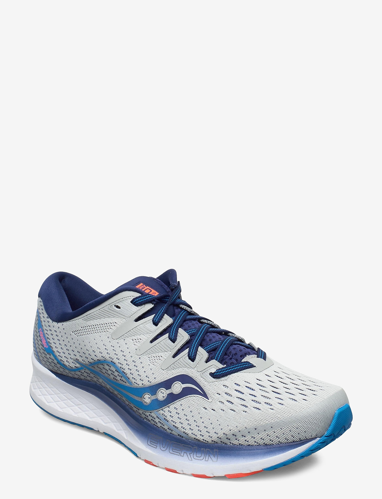 Saucony - RIDE ISO 2 WIDE - gry/blu - 0