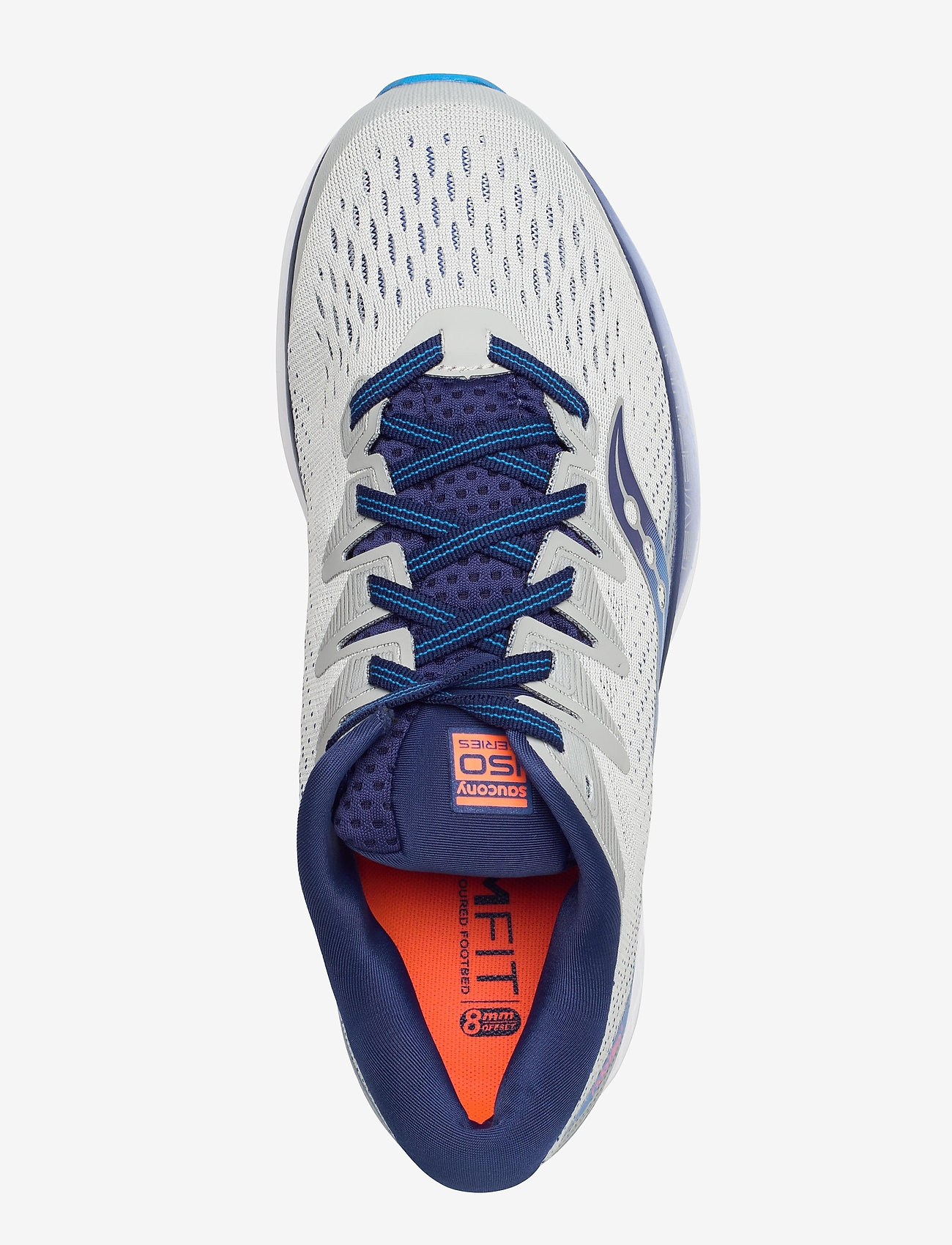 Saucony - RIDE ISO 2 WIDE - gry/blu - 3