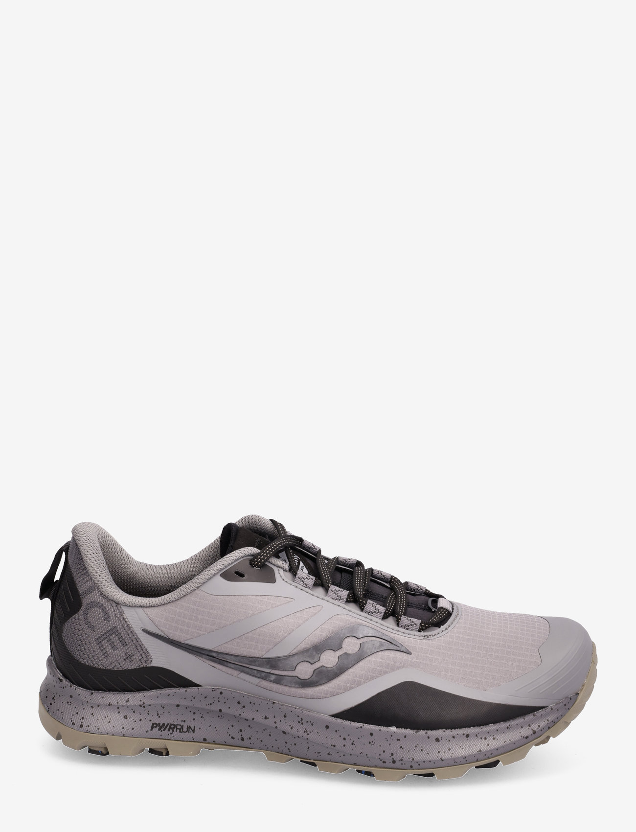 Saucony - PEREGRINE ICE+ 3 - running shoes - gravel/blk - 1