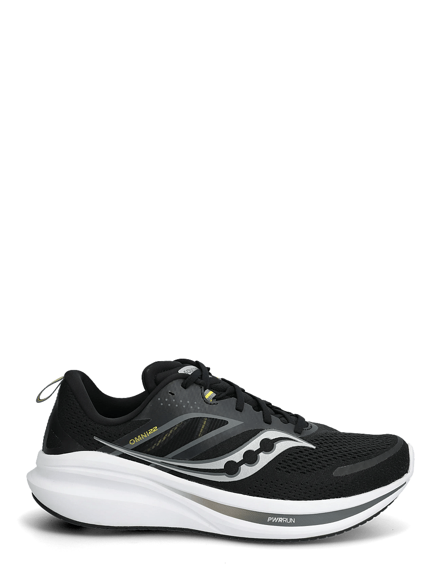 Saucony - OMNI 22 WIDE - black/white - 1