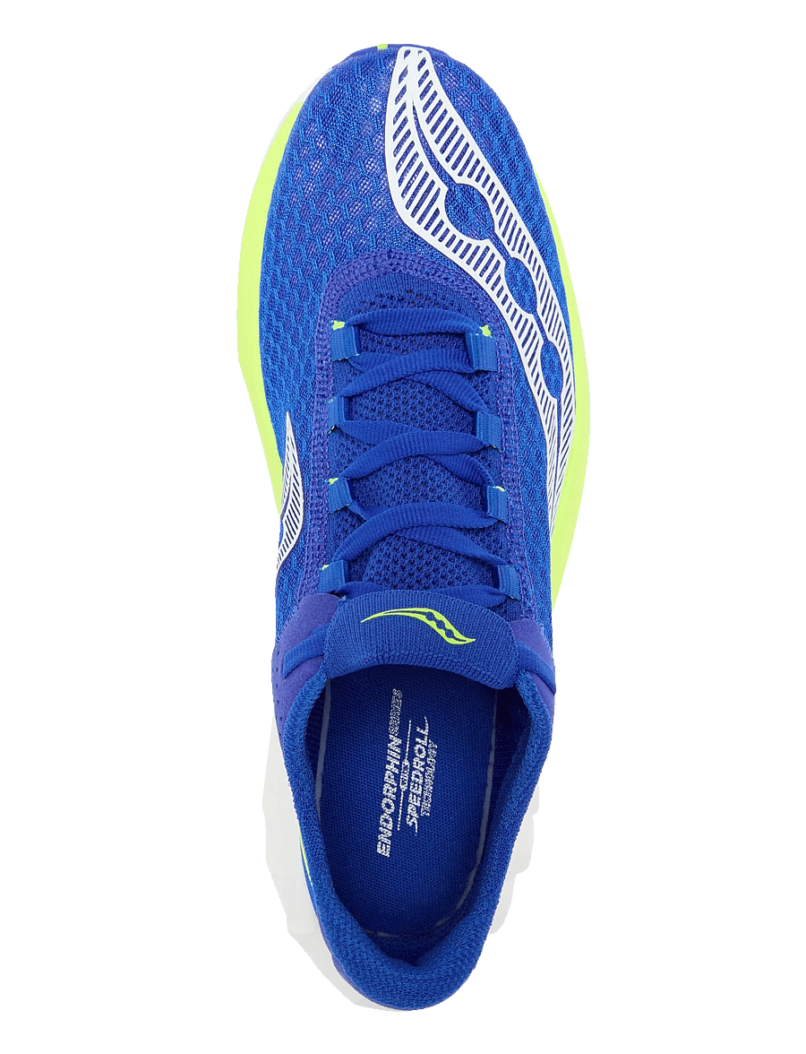 Saucony - Endorphin Pro 4 Men - løbesko - lapis/citron - 3