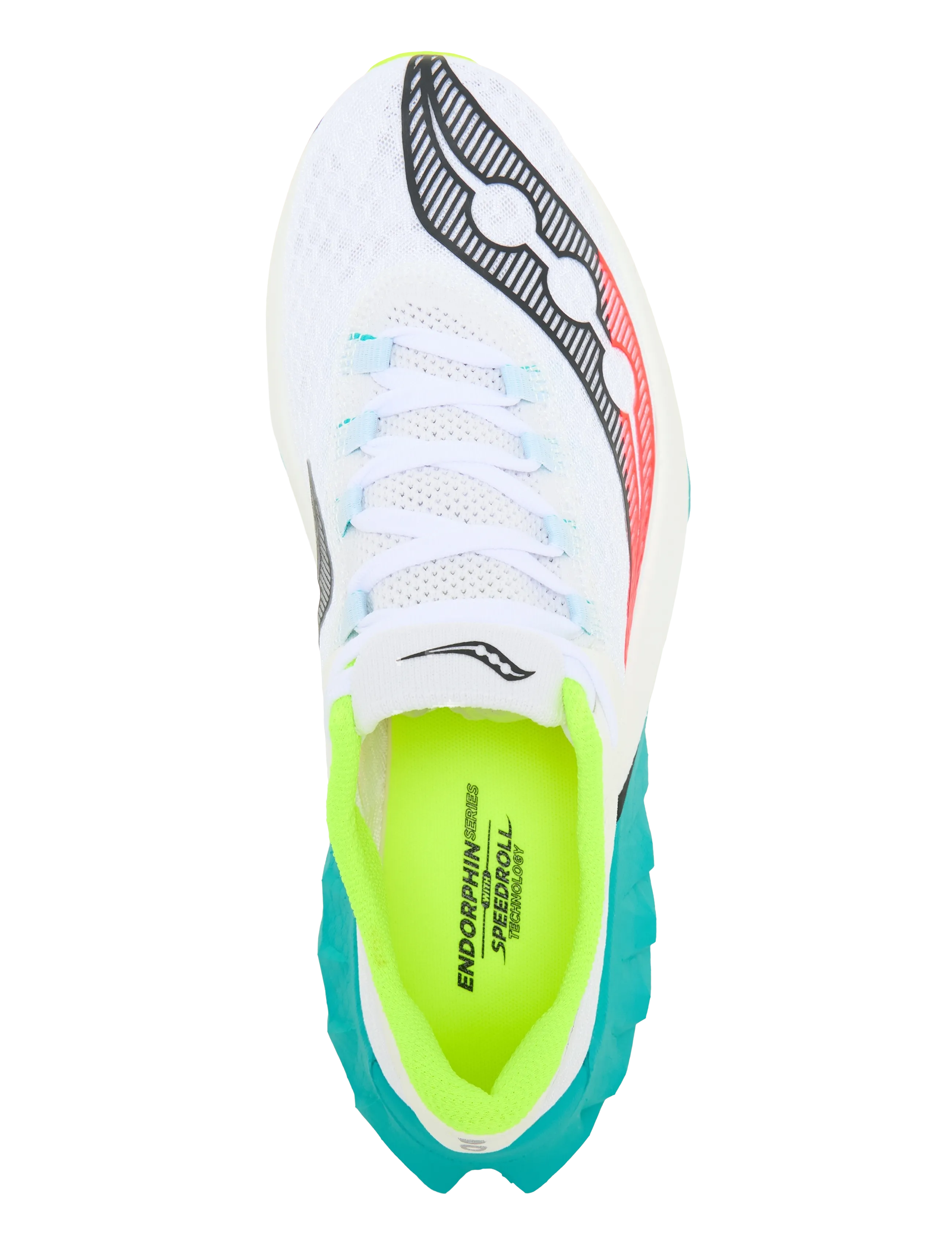 Saucony - Endorphin Pro 4 Men - löparskor - white/mutant - 3