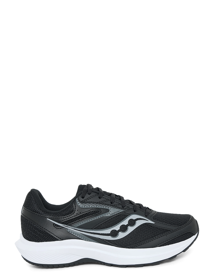 Saucony - COHESION 17 - løbesko - black/white - 2