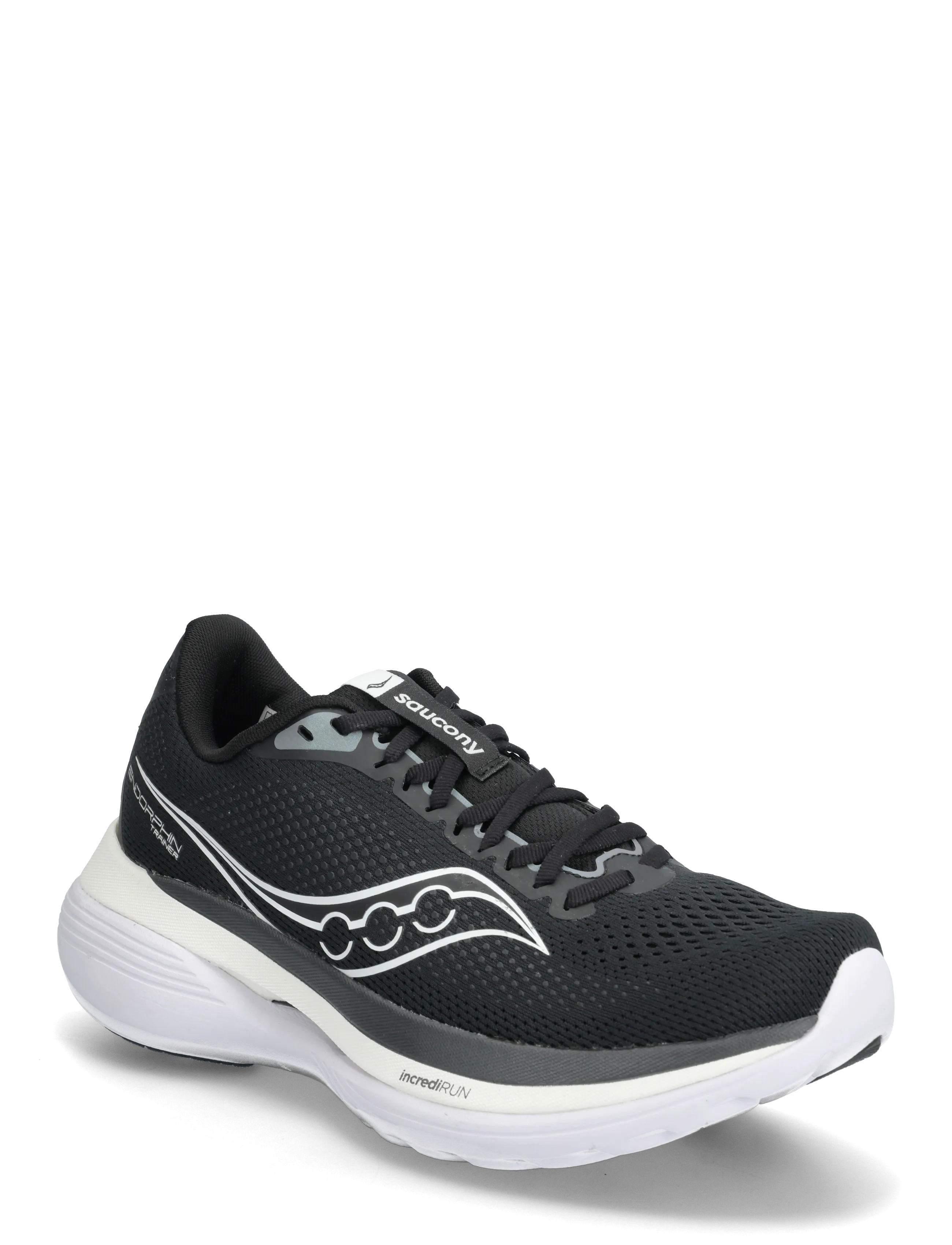 Saucony ENDORPHIN TRAINER - Laufschuhe - BLACK/WHITE / black