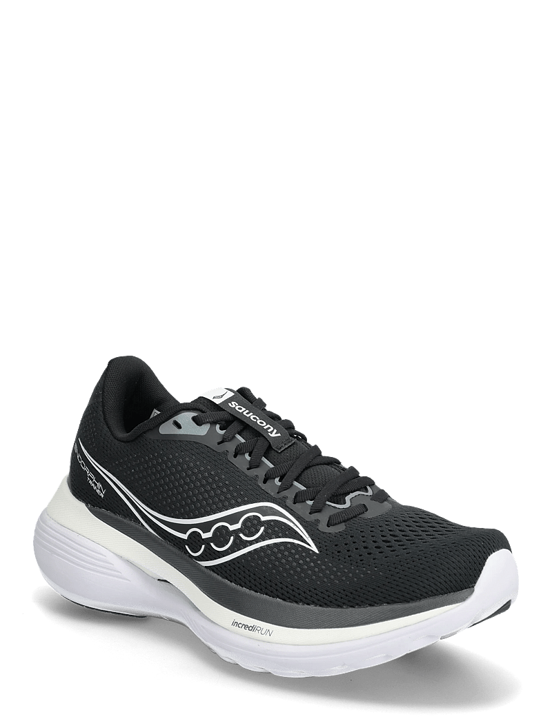 Saucony - ENDORPHIN TRAINER - løbesko - black/white - 0