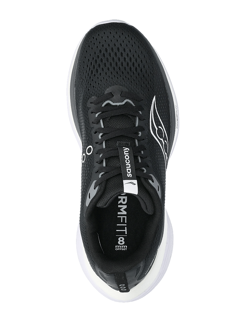 Saucony - ENDORPHIN TRAINER - løbesko - black/white - 3