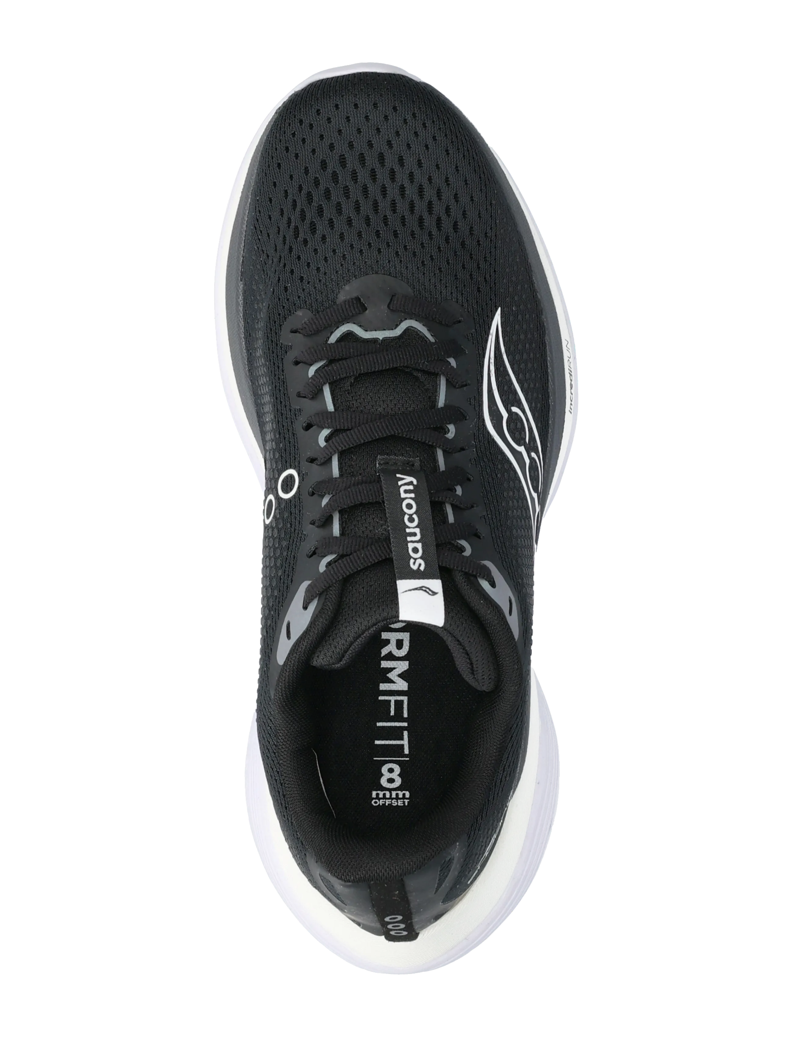 Saucony - ENDORPHIN TRAINER - running shoes - black/white - 3