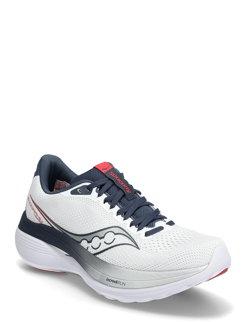Saucony - ENDORPHIN TRAINER - löparskor - white/navy - 0